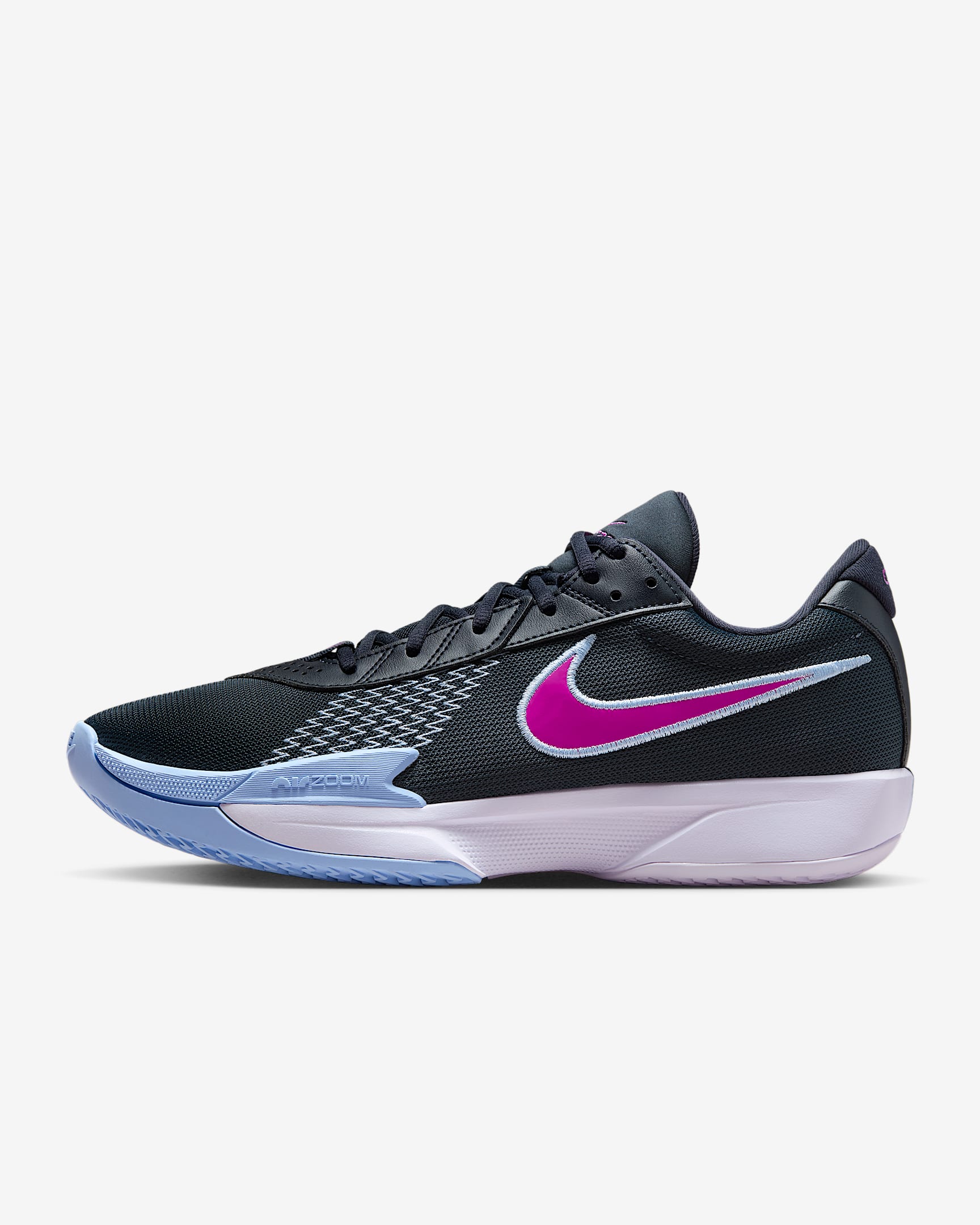 Tenis de básquetbol Nike G.T. Cut Academy - Obsidiana oscuro/Aluminio/Uva ligero/Morado vivo