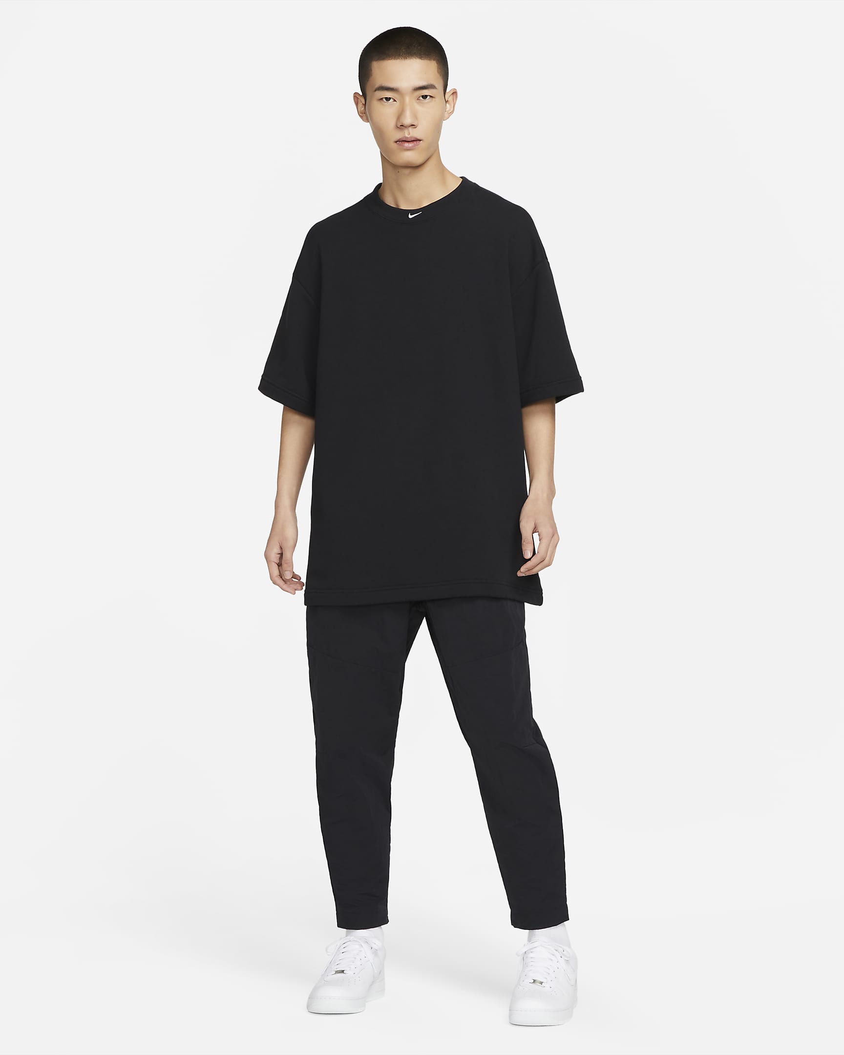 Nike Sportswear Circa Men's French Terry Short-Sleeve Top. Nike VN