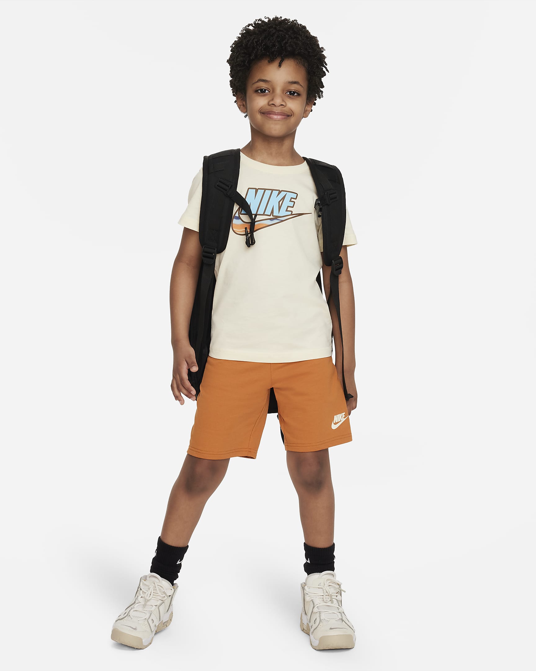 Nike Sportswear Little Kids' Shorts Set - Monarch