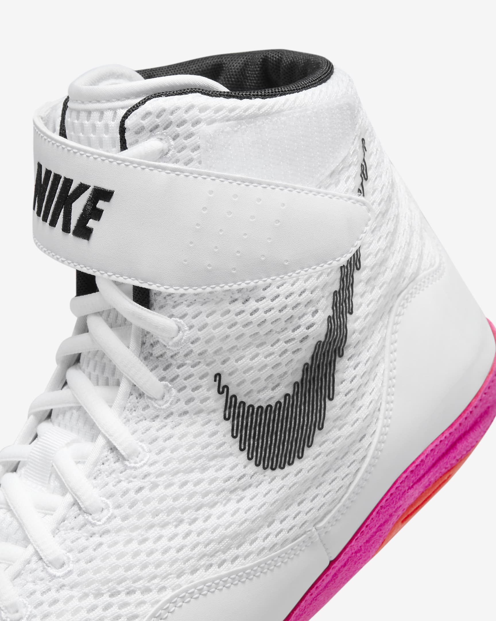 Tenis de lucha Nike Inflict SE - Blanco/Carmesí brillante/Avalancha rosa/Negro