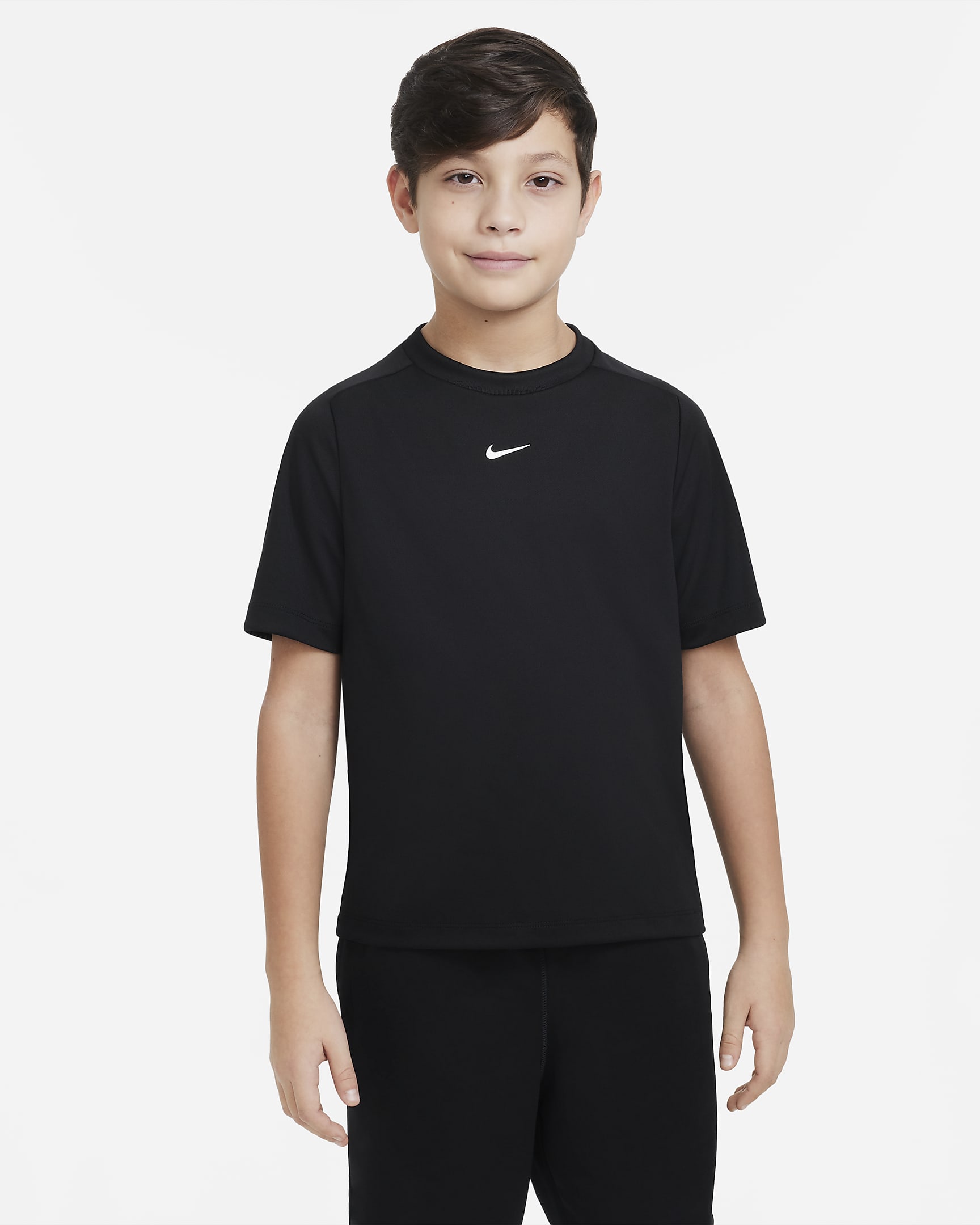 Nike Dri-FIT Multi+ Older Kids' (Boys') Training Top. Nike AE