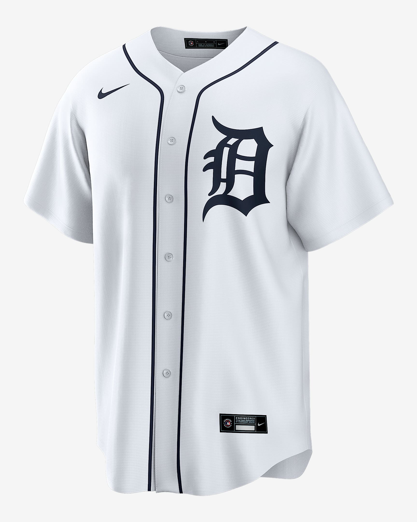Javier Báez Detroit Tigers Men's Nike MLB Replica Jersey - White