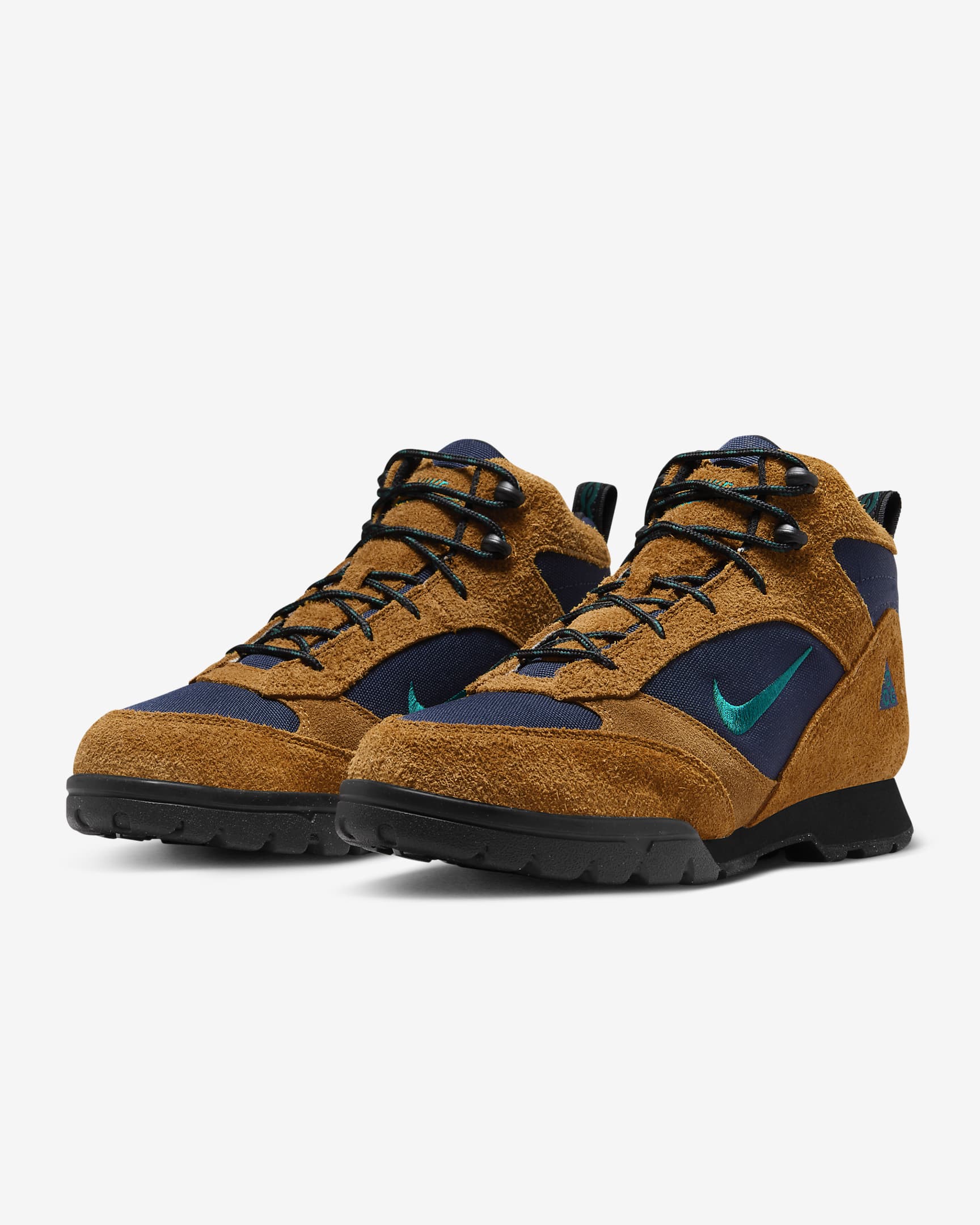 Nike ACG Torre Mid Waterproof Men's Shoes - Burnt Sienna/Midnight Navy/Black/Dark Atomic Teal