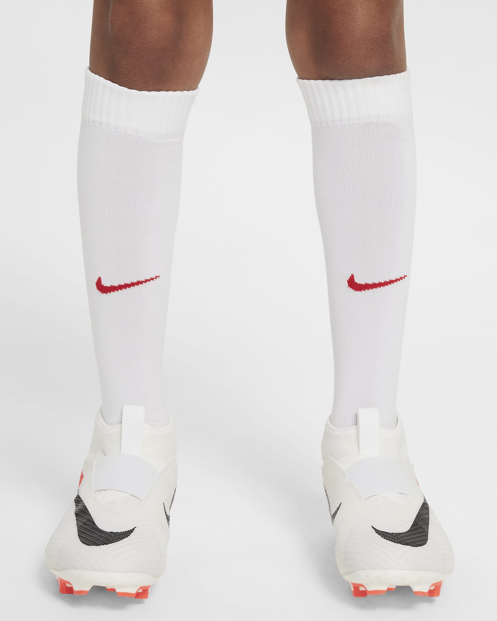 Lengyelország 2024/25 Stadium hazai Nike Dri-FIT replika futballrövidnadrág nagyobb gyerekeknek - Fehér/Sport Red/Sport Red