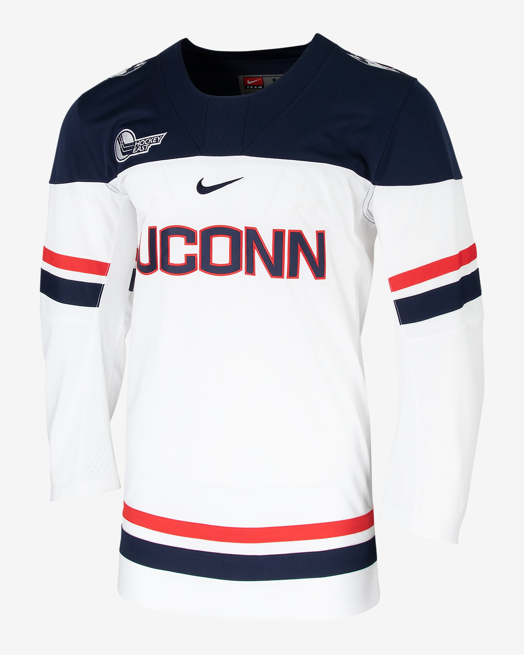 UConn Men's Nike College Hockey Jersey.