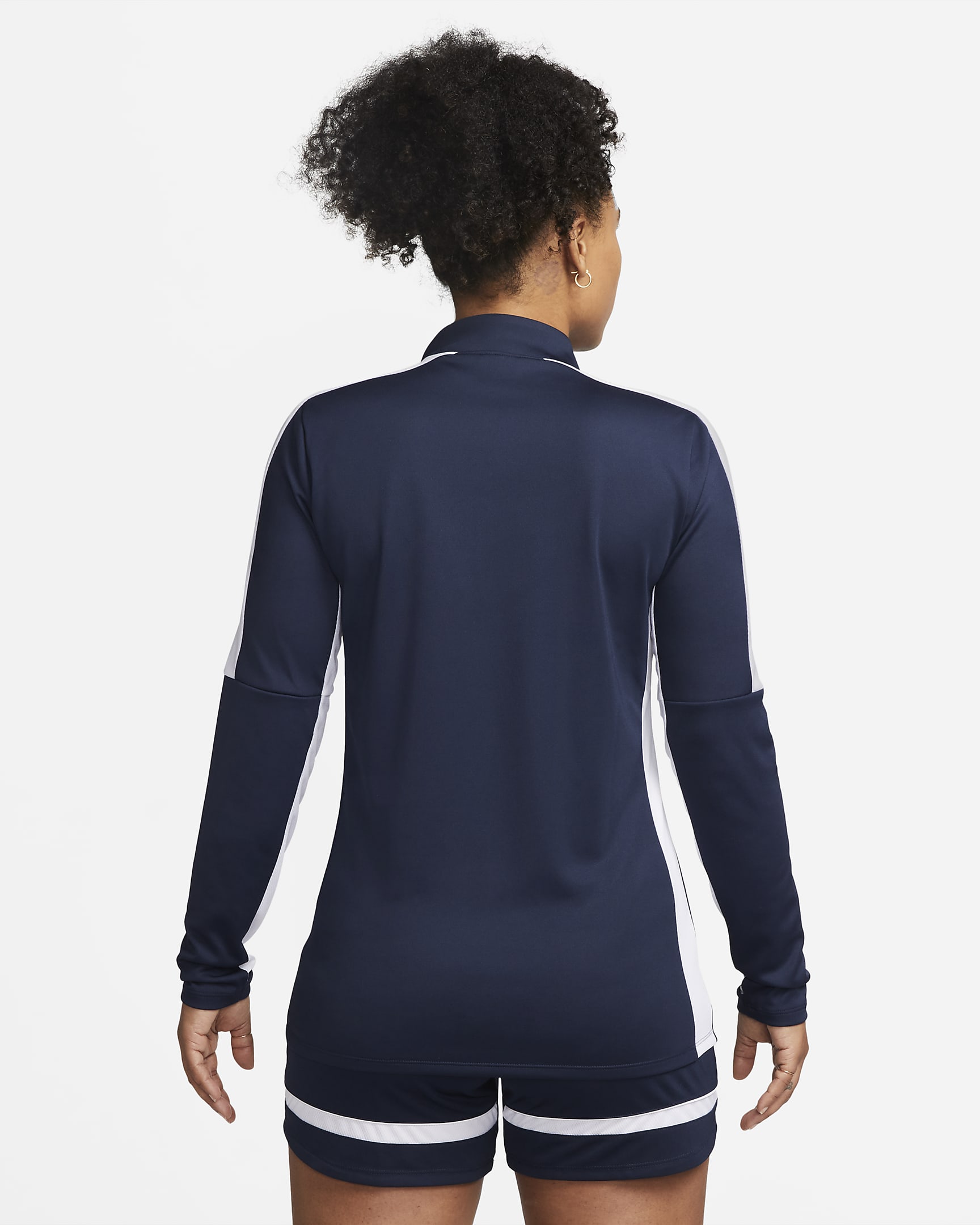 Nike Dri-FIT Academy Women's Football Drill Top - Obsidian/White/White