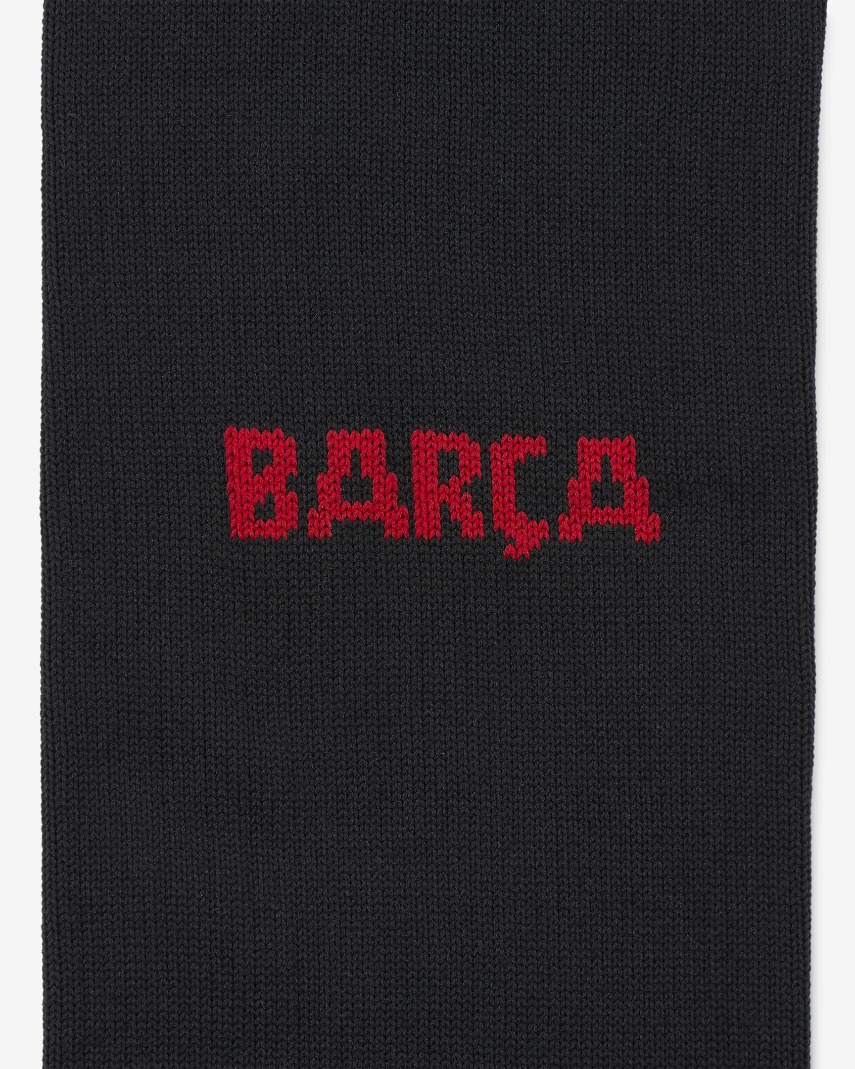 F.C. Barcelona Strike Home/Away Nike Dri-FIT Football Knee-High Socks - Black/University Red