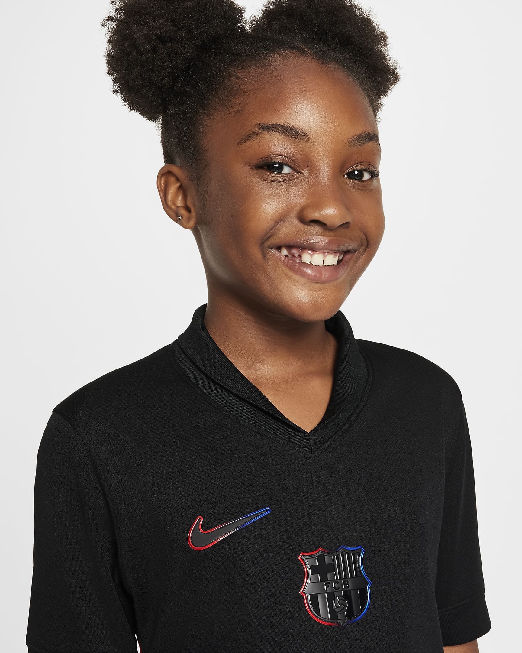 Maillot de foot replica Nike DriFIT FC Barcelona 2024/25 Stadium Extérieur pour ado. Nike FR
