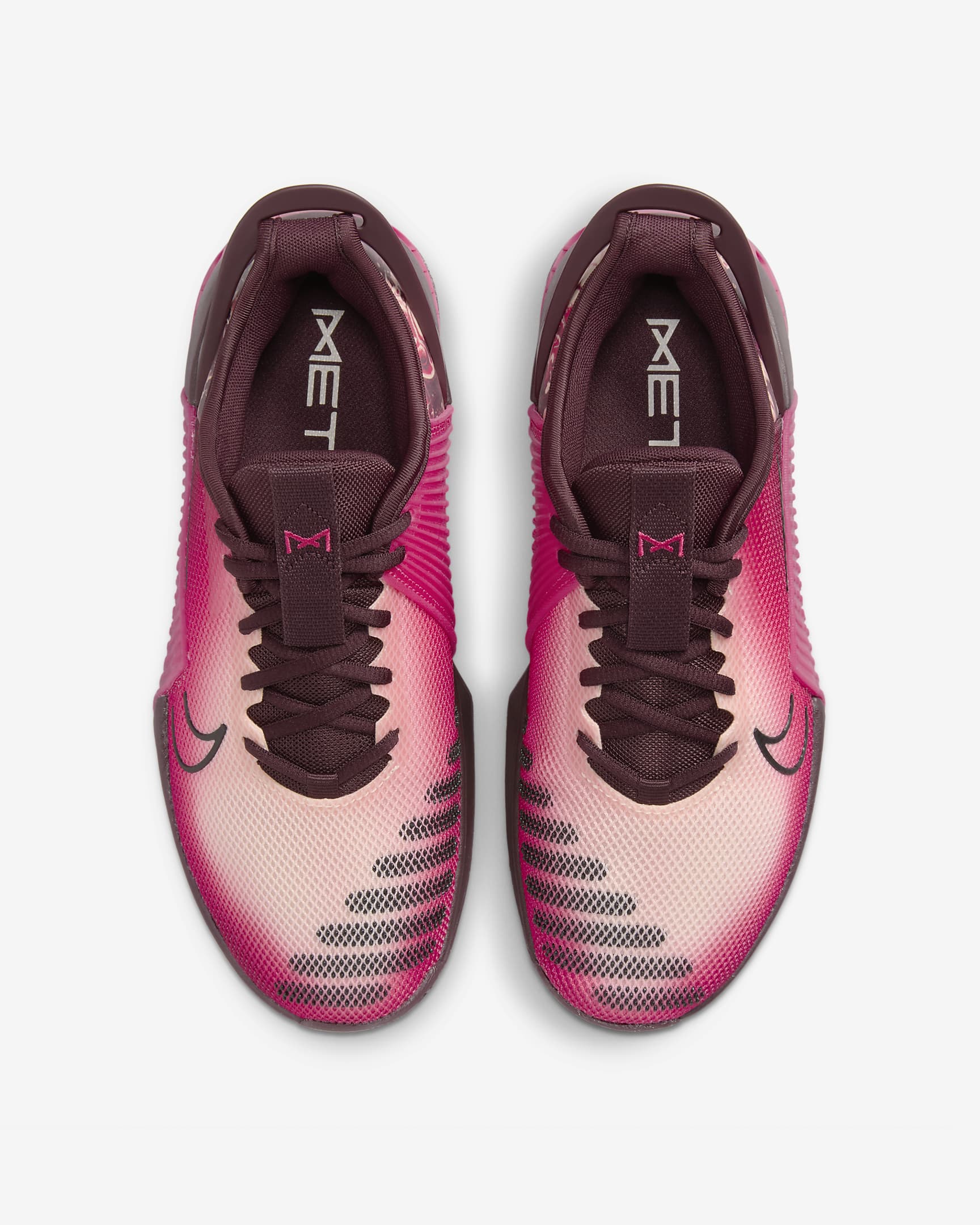 Nike Metcon 9 EasyOn AMP Women's Workout Shoes - Burgundy Crush/Rush Pink/Crimson Tint/Black