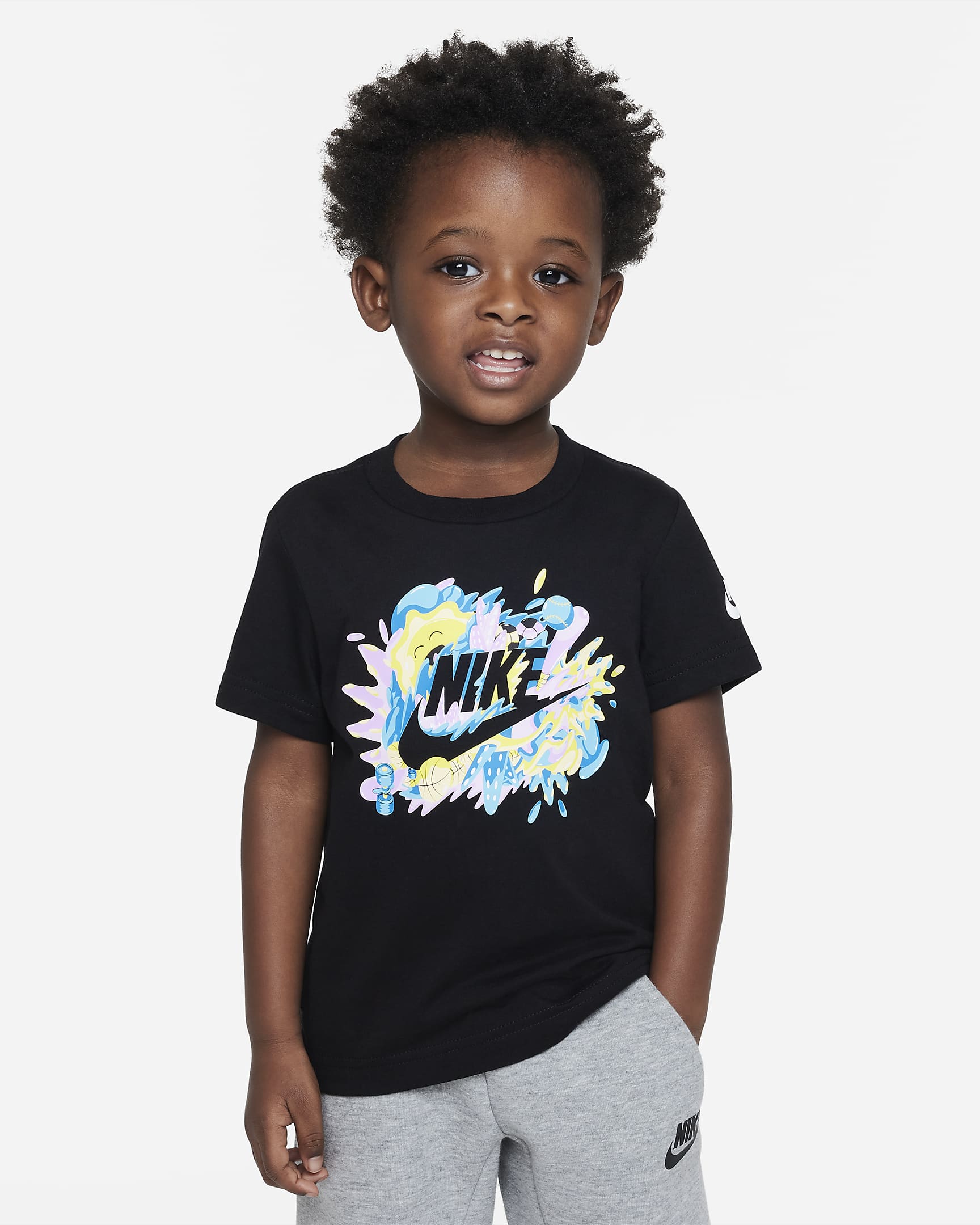 Nike Futura Sport Splash Tee Toddler T-Shirt. Nike.com
