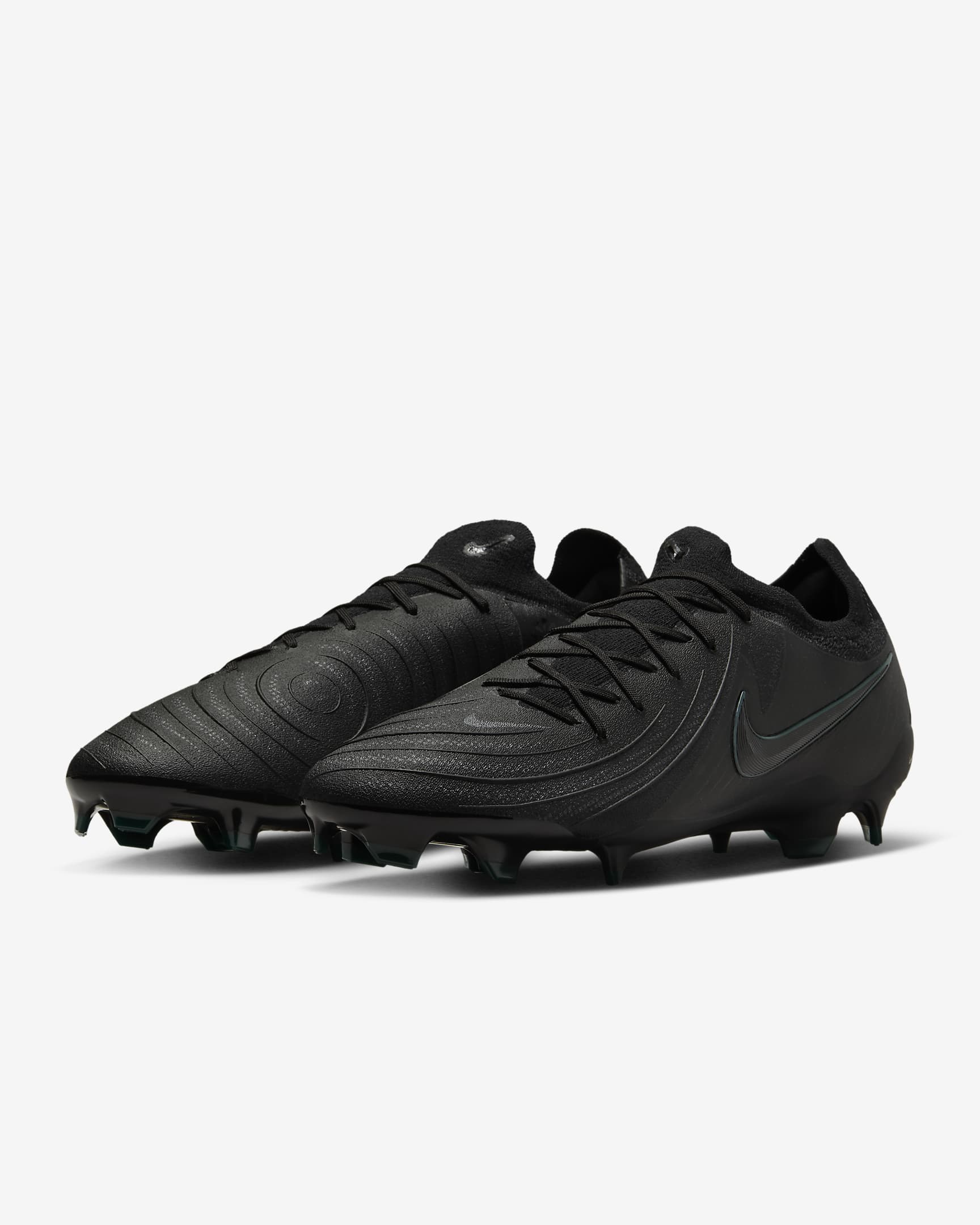 Nike Phantom GX 2 Pro FG Low-Top Football Boot - Black/Deep Jungle/Black