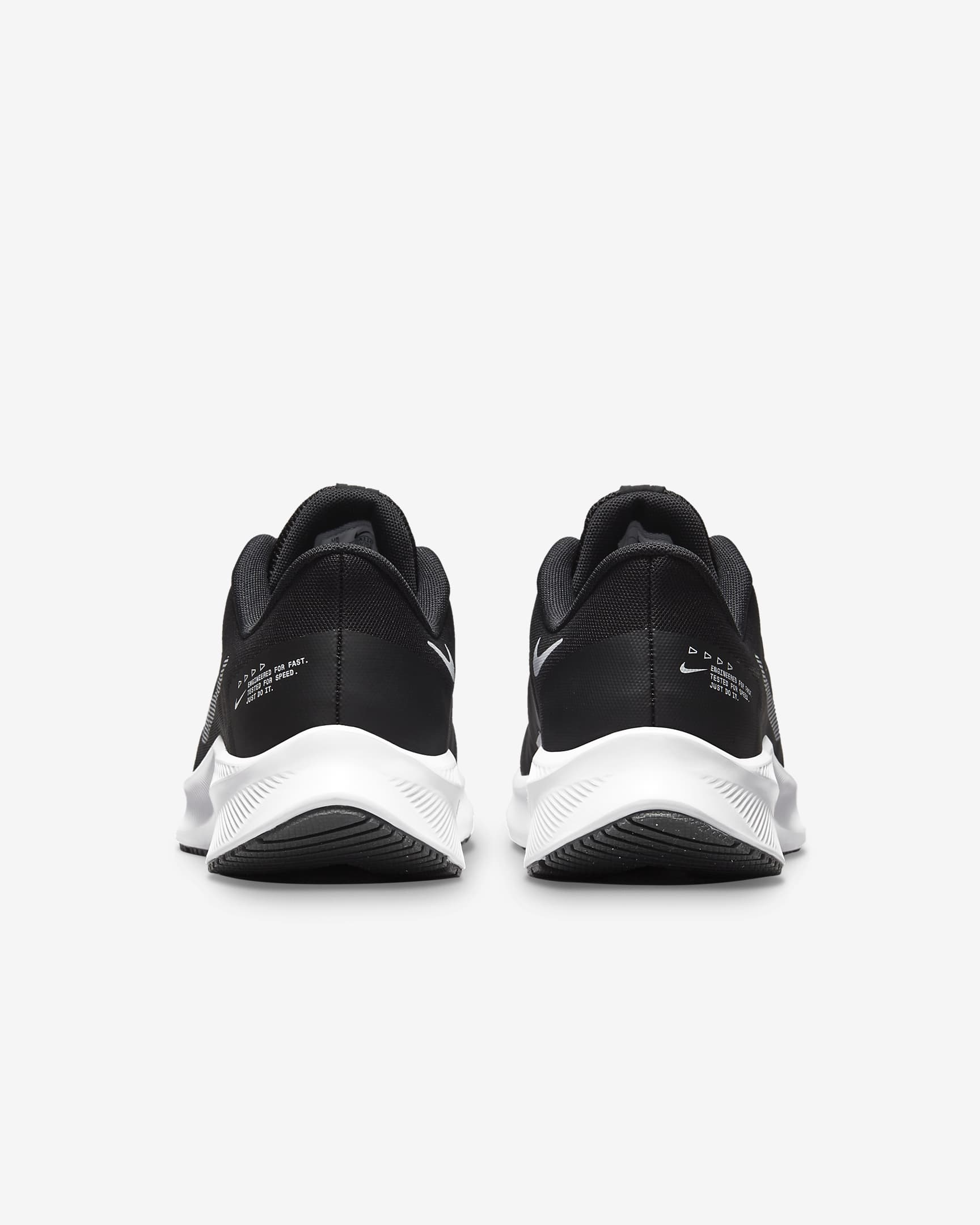 Nike Quest 4 Women's Road Running Shoes - Black/Dark Smoke Grey/White