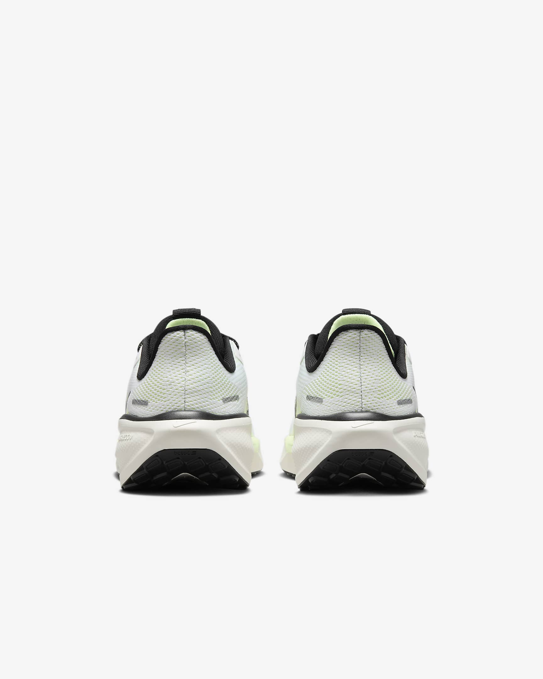 Nike Pegasus 41 løpesko for vei til store barn - Hvit/Barely Volt/Vintage Green/Svart