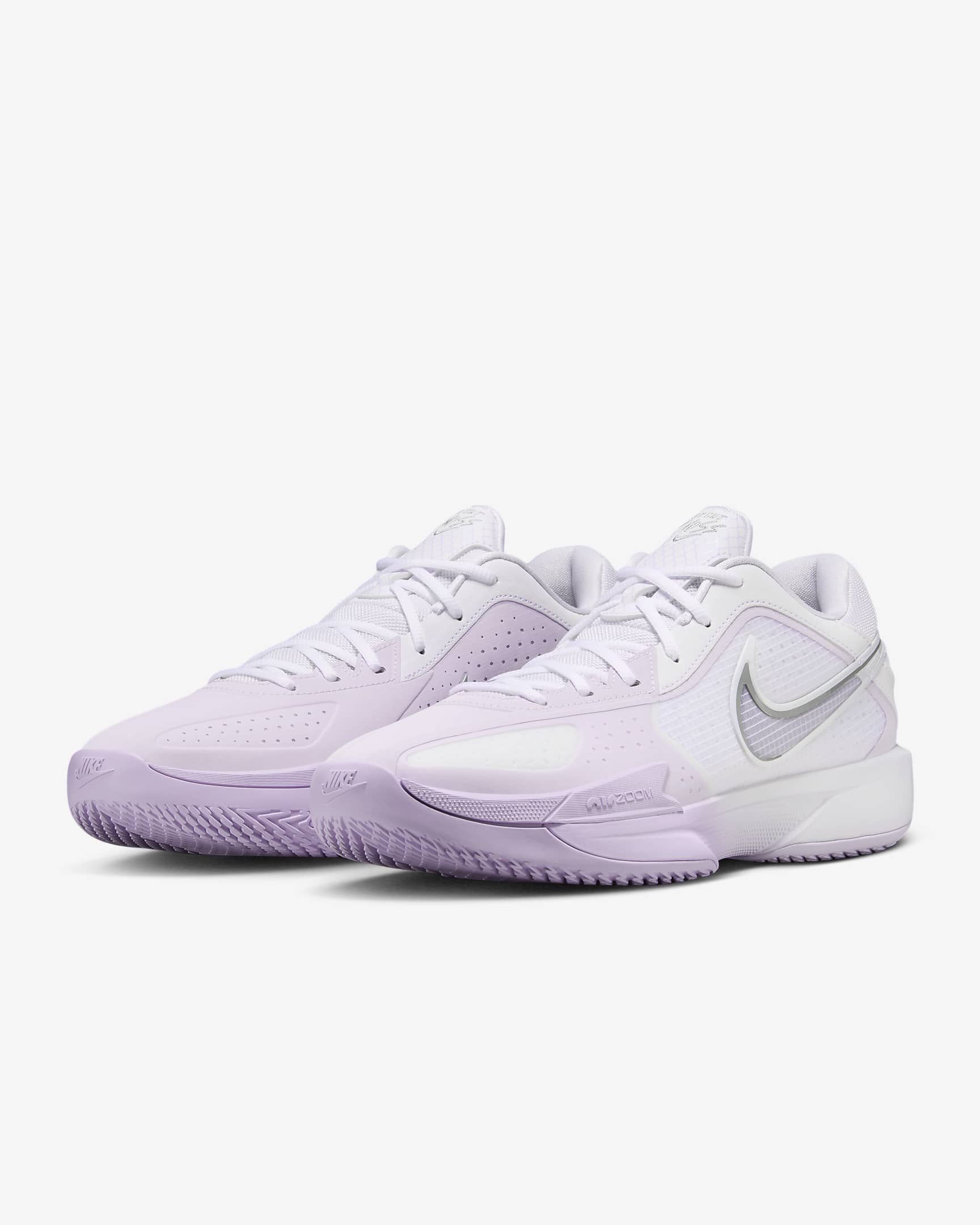 Παπούτσια μπάσκετ Nike G.T. Cut Cross - Λευκό/Barely Grape/Pink Foam/Light Smoke Grey