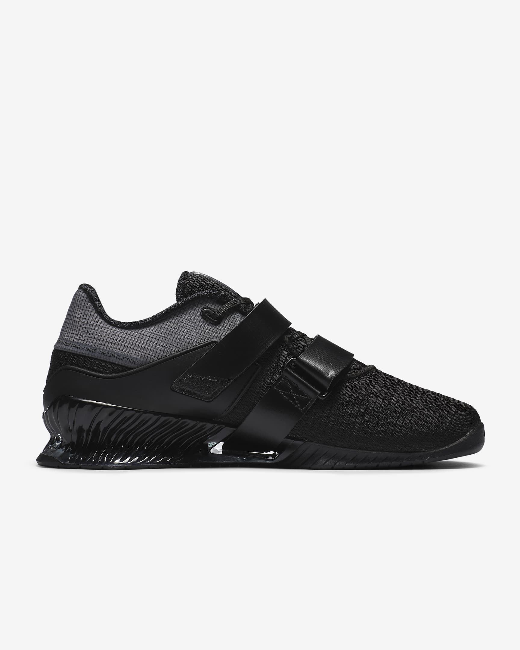 Nike Romaleos 4 Weightlifting Shoes - Black/Black/White