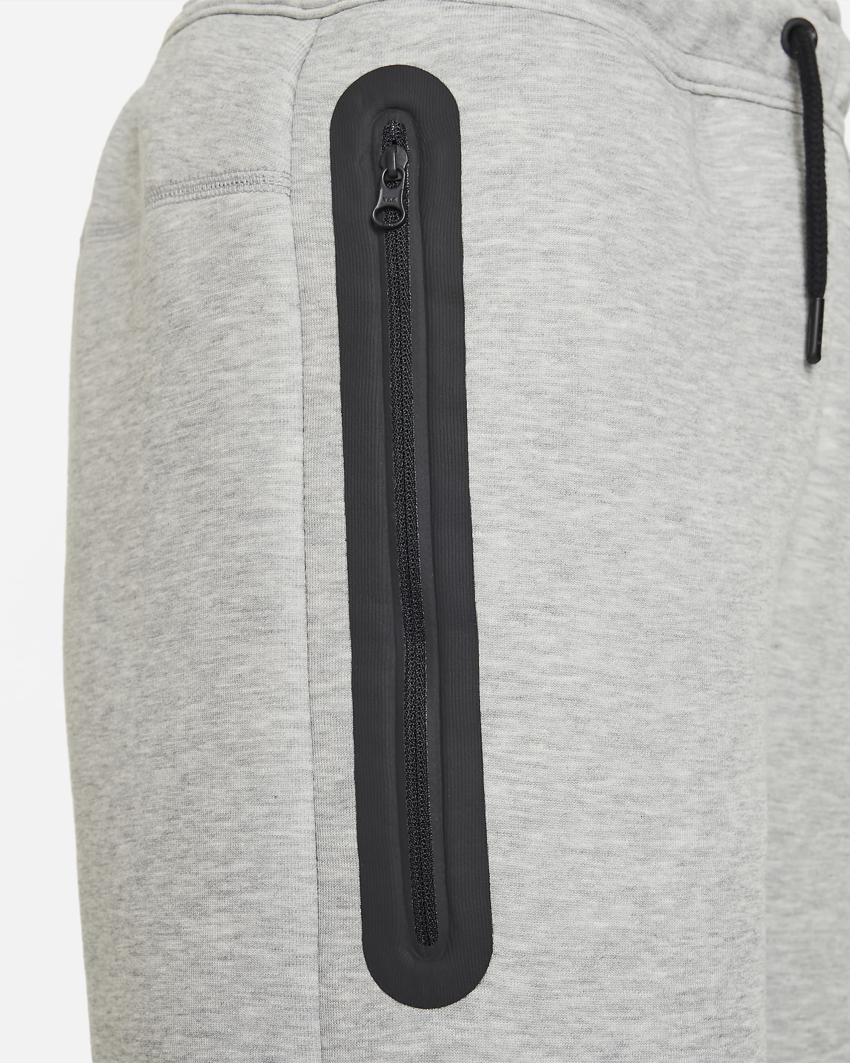 Nike Tech Fleece Pantalón corto - Niño - Gris oscuro jaspeado/Negro/Negro