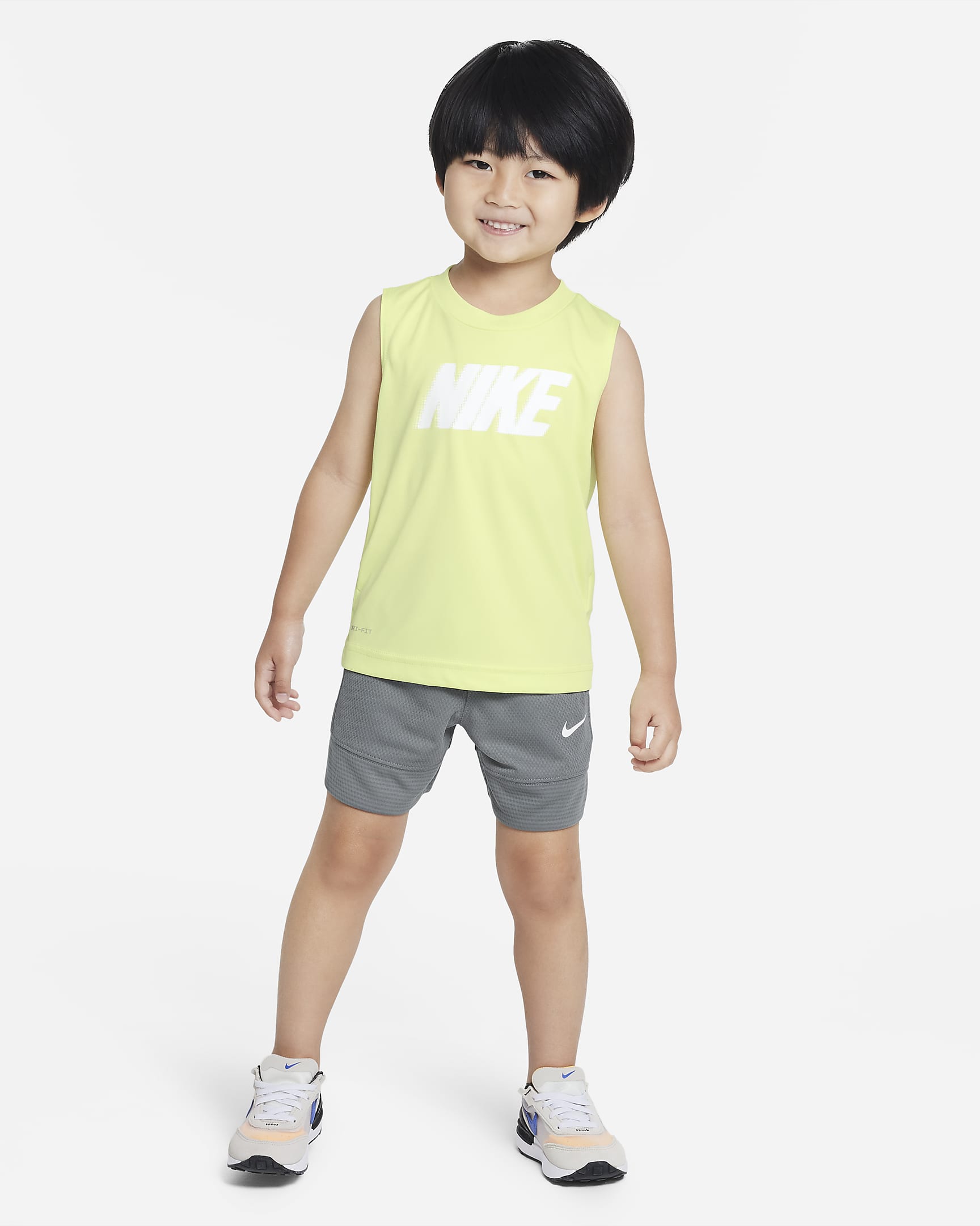 Nike Dri-FIT Elite Toddler Shorts - Smoke Grey