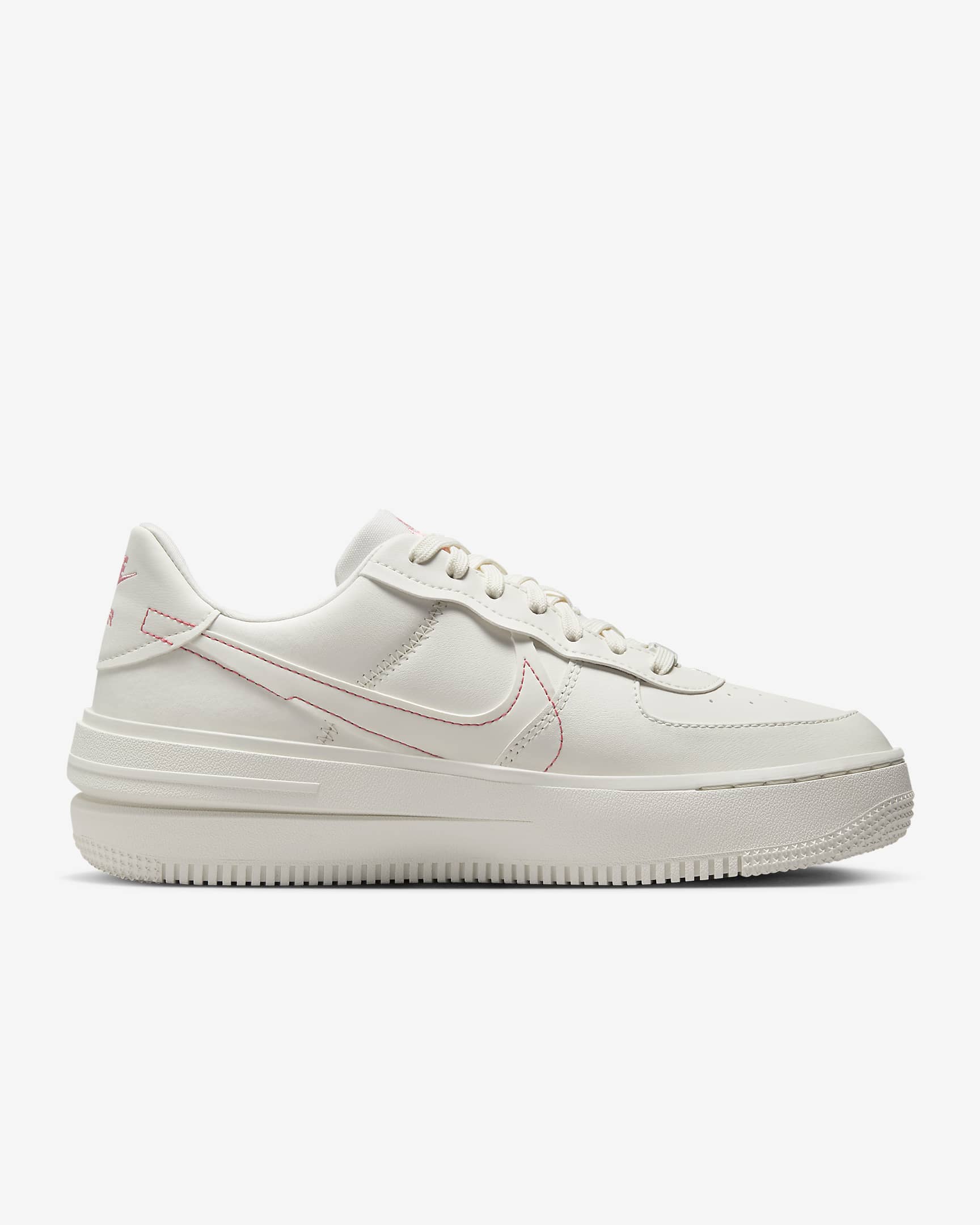 Nike Air Force 1 PLT.AF.ORM 女鞋 - Sail/Coconut Milk/Sea Coral/Coral Chalk