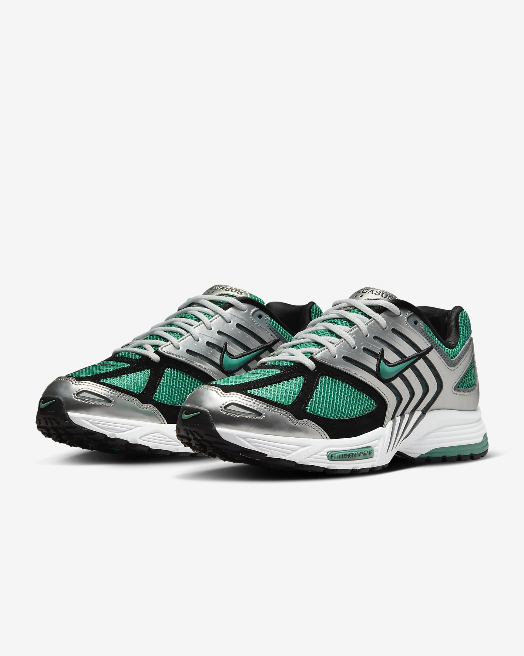 Nike Air Pegasus 2005 Men's Shoes - Metallic Silver/Black/White/Bicoastal