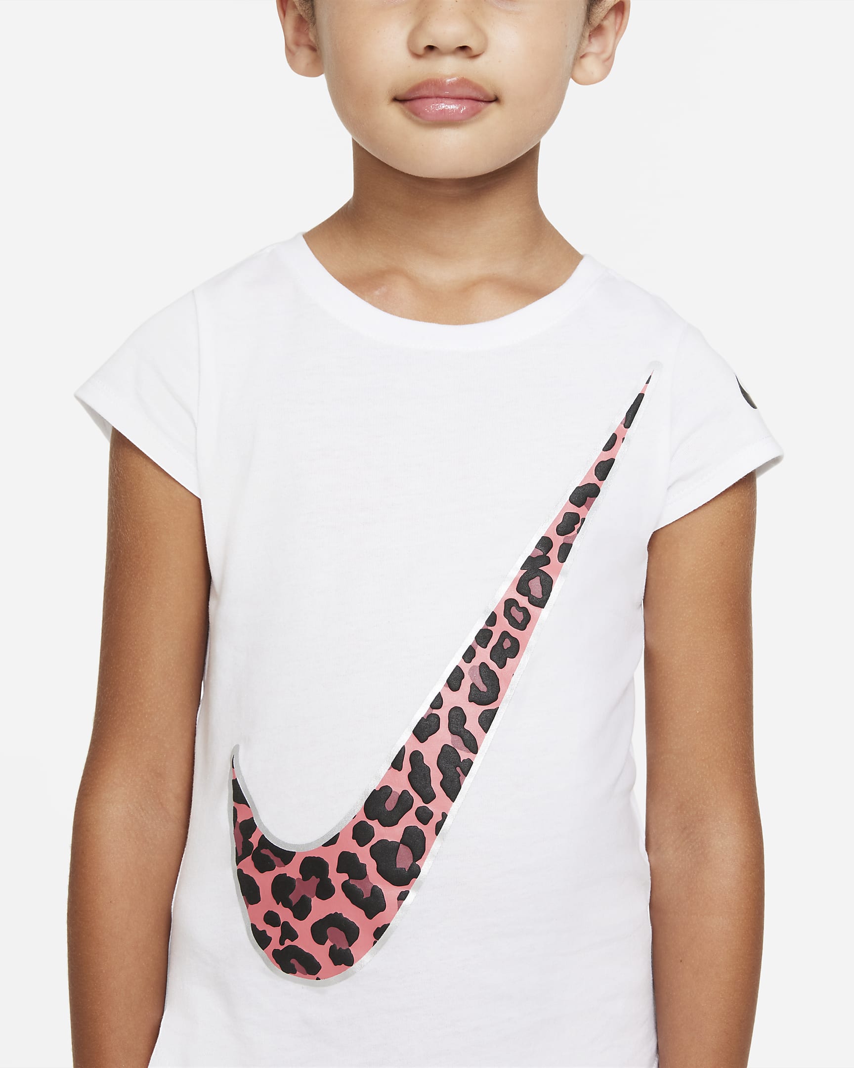 nike t shirt with leopard print