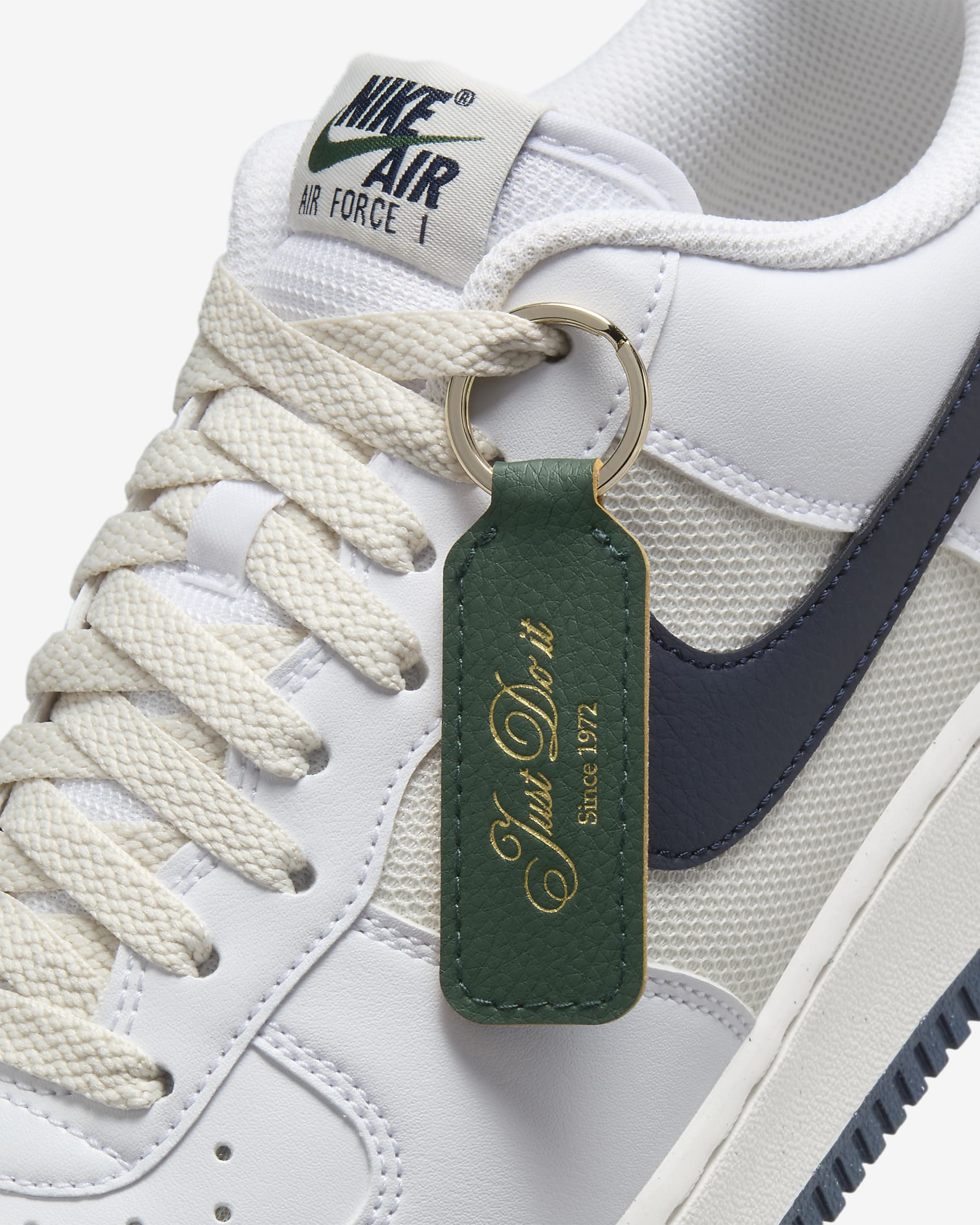 Nike Air Force 1 '07 Men's Shoes - White/Fir/Phantom/Obsidian