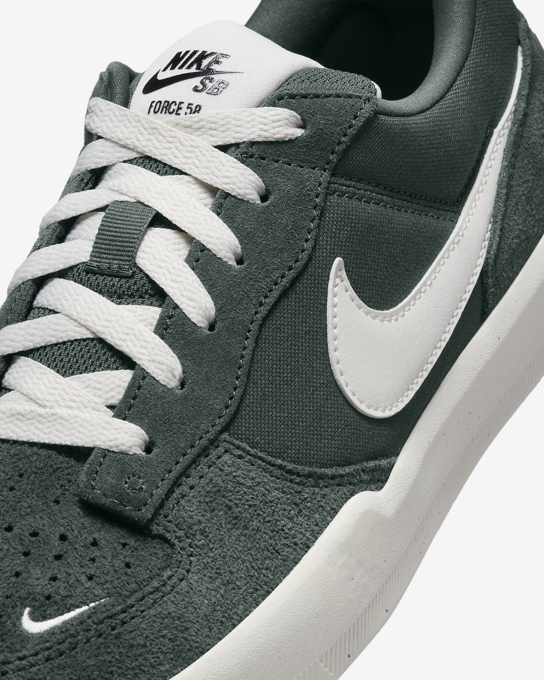 Nike SB Force 58 skatesko - Vintage Green/Vintage Green/Sail/Sail