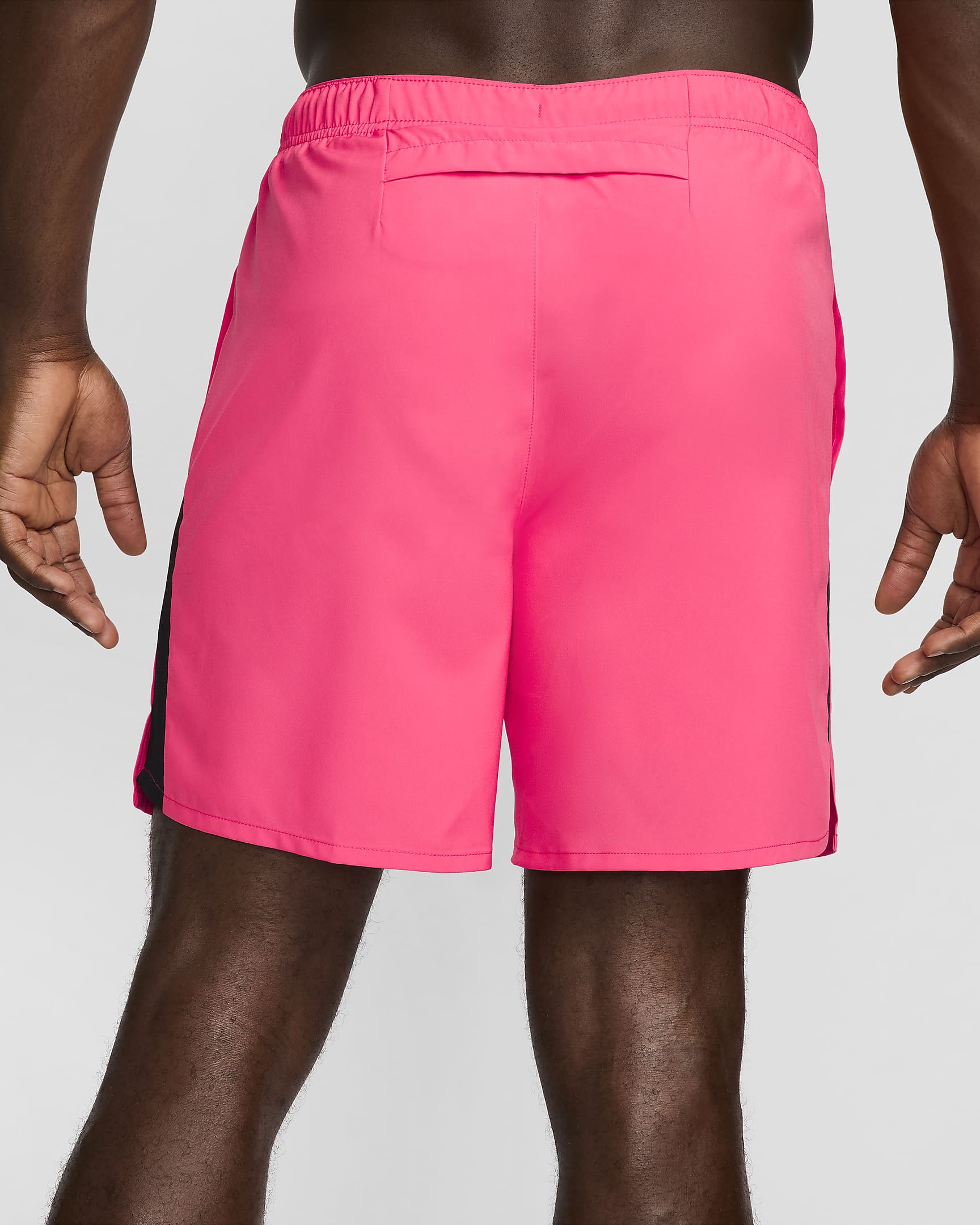 Nike Challenger Dri-FIT 2-in-1 hardloopshorts voor heren (18 cm) - Aster Pink/Zwart/Zwart