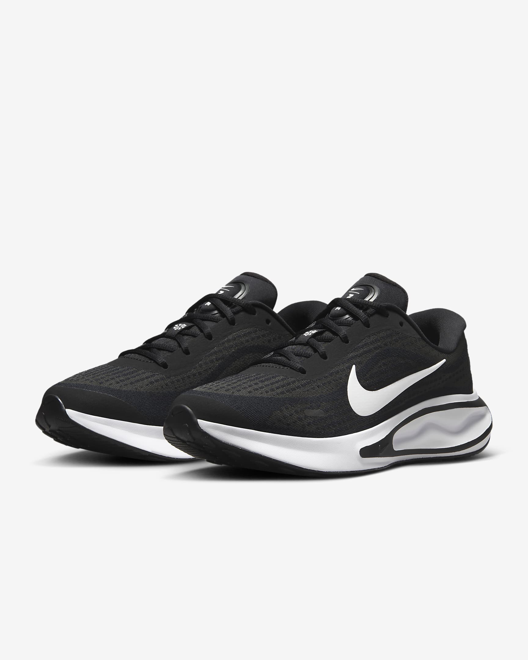 Nike Journey Run Women's Road Running Shoes - Black/White