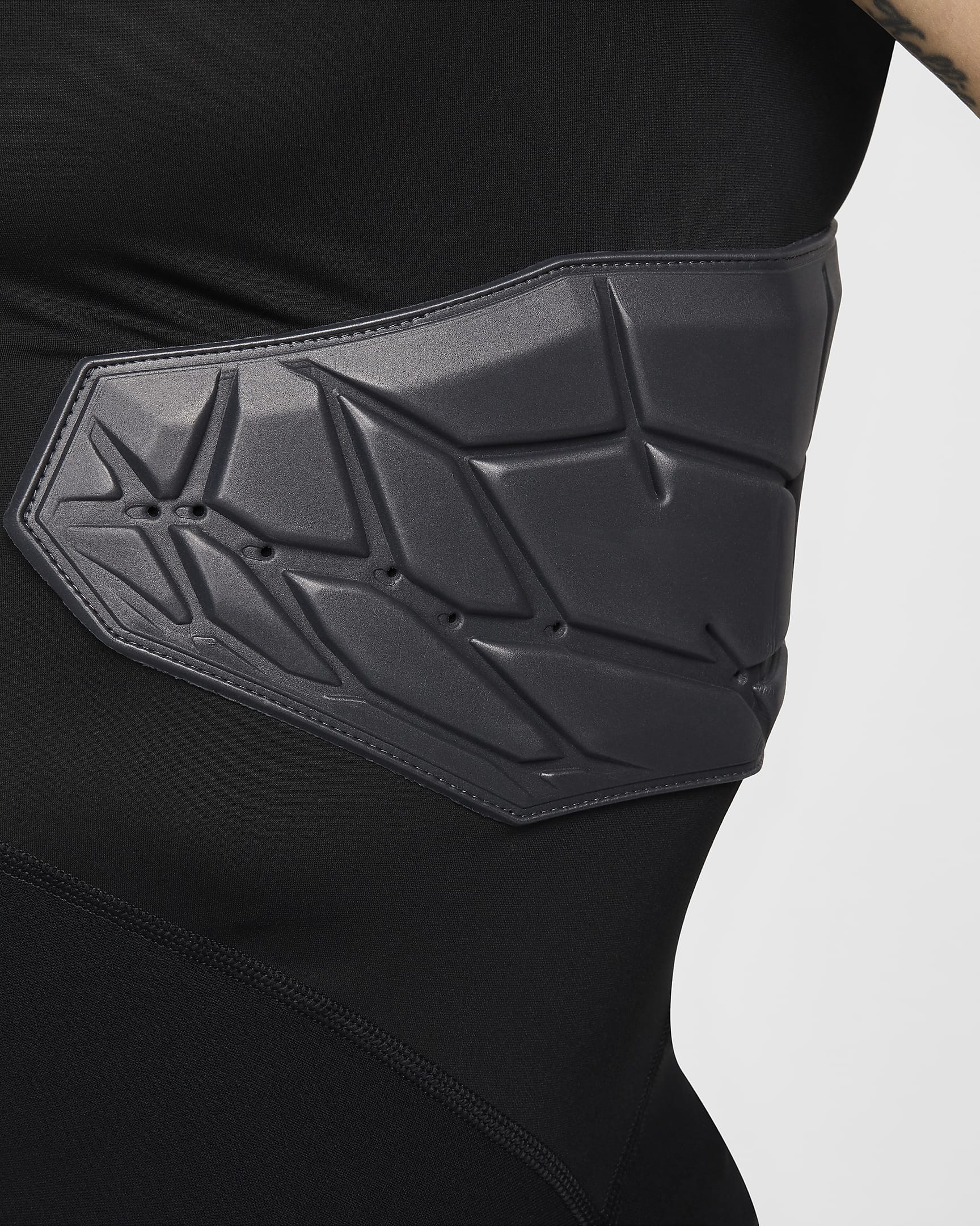 Nike Pro HyperStrong Men's 4-Pad Top - Black/Dark Grey