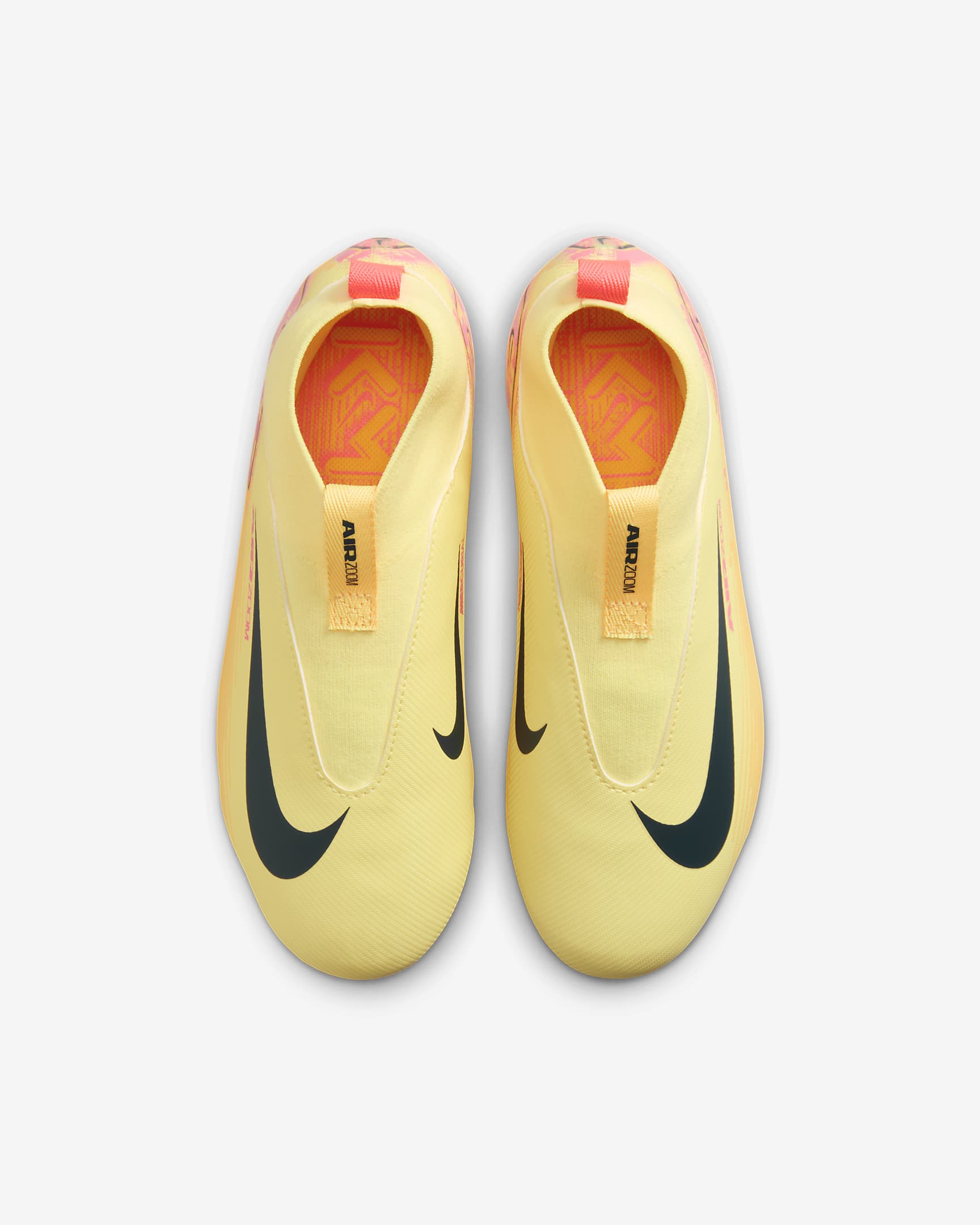 Nike Jr. Mercurial Superfly 10 Academy "Kylian Mbappé" MG Yüksek Bilekli Küçük/Genç Çocuk Kramponu - Light Laser Orange/Armory Navy