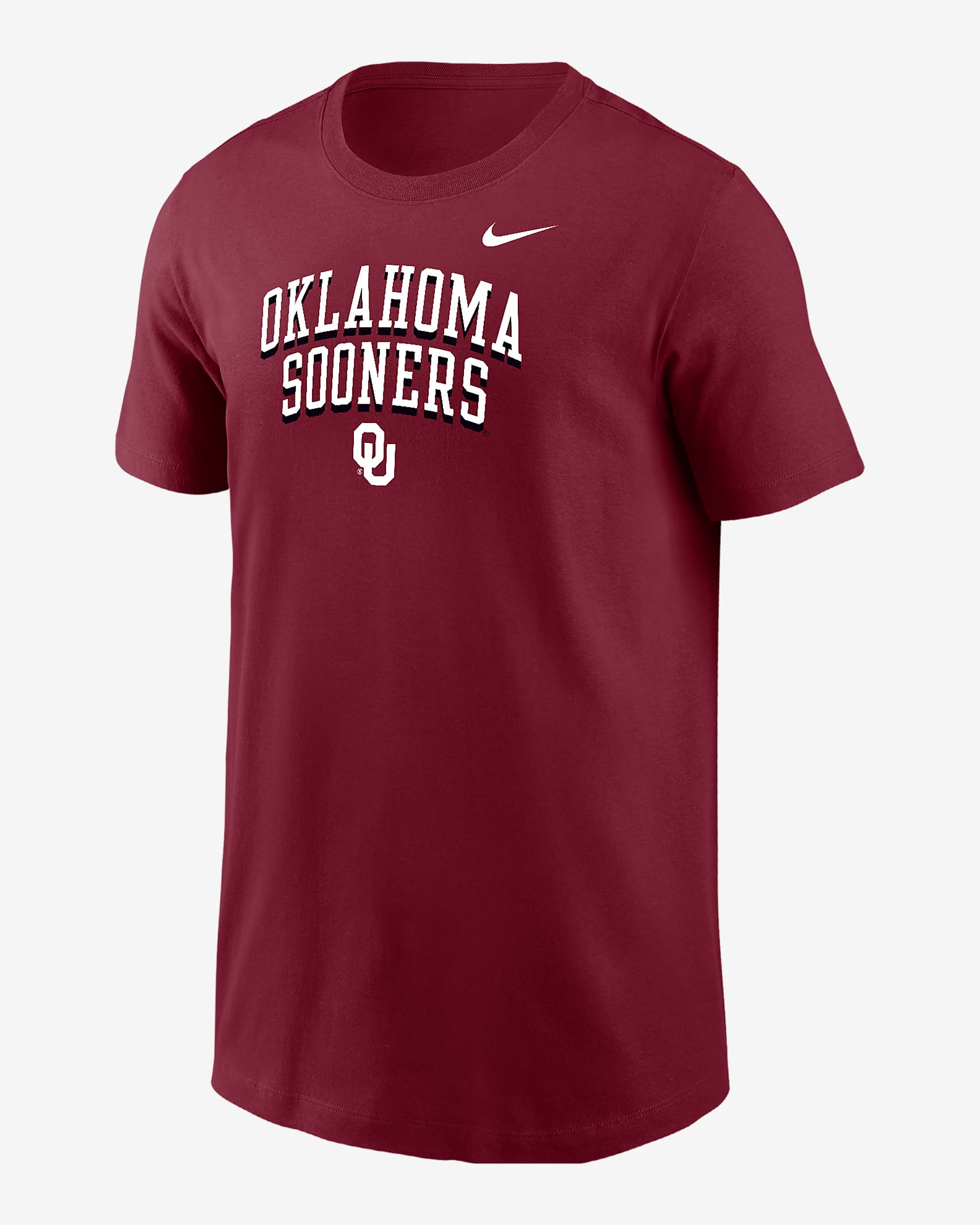 Oklahoma Big Kids' (Boys') Nike College T-Shirt - Black