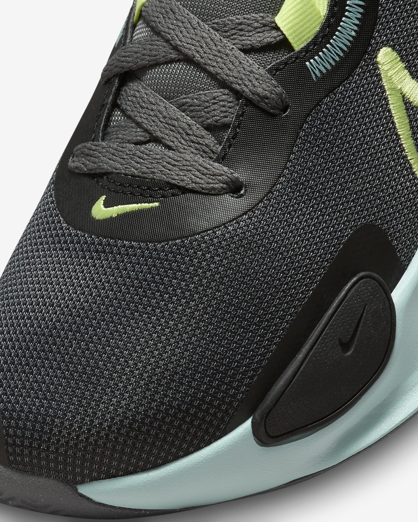 Nike Renew Elevate 3 Women's Basketball Shoes - Black/Iron Grey/Jade Ice/Pastel Yellow