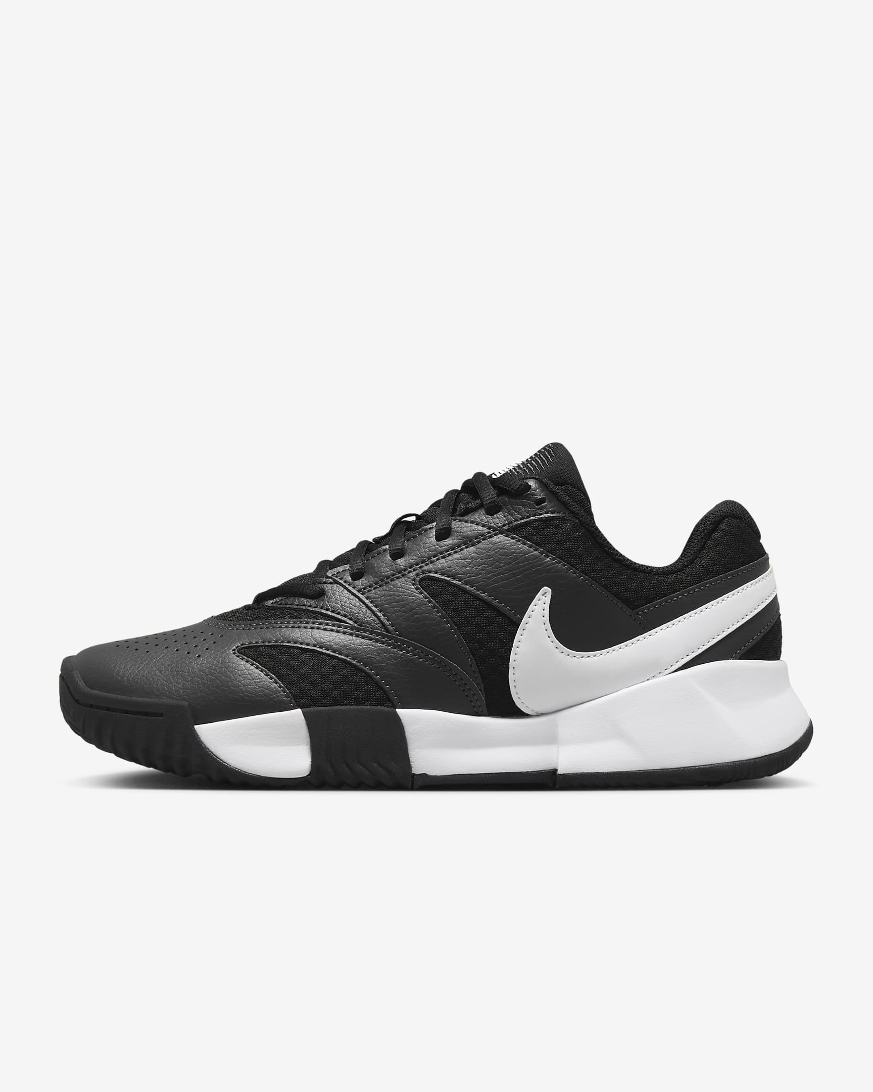 NikeCourt Lite 4 Women's Clay Court Tennis Shoes - Black/Anthracite/White