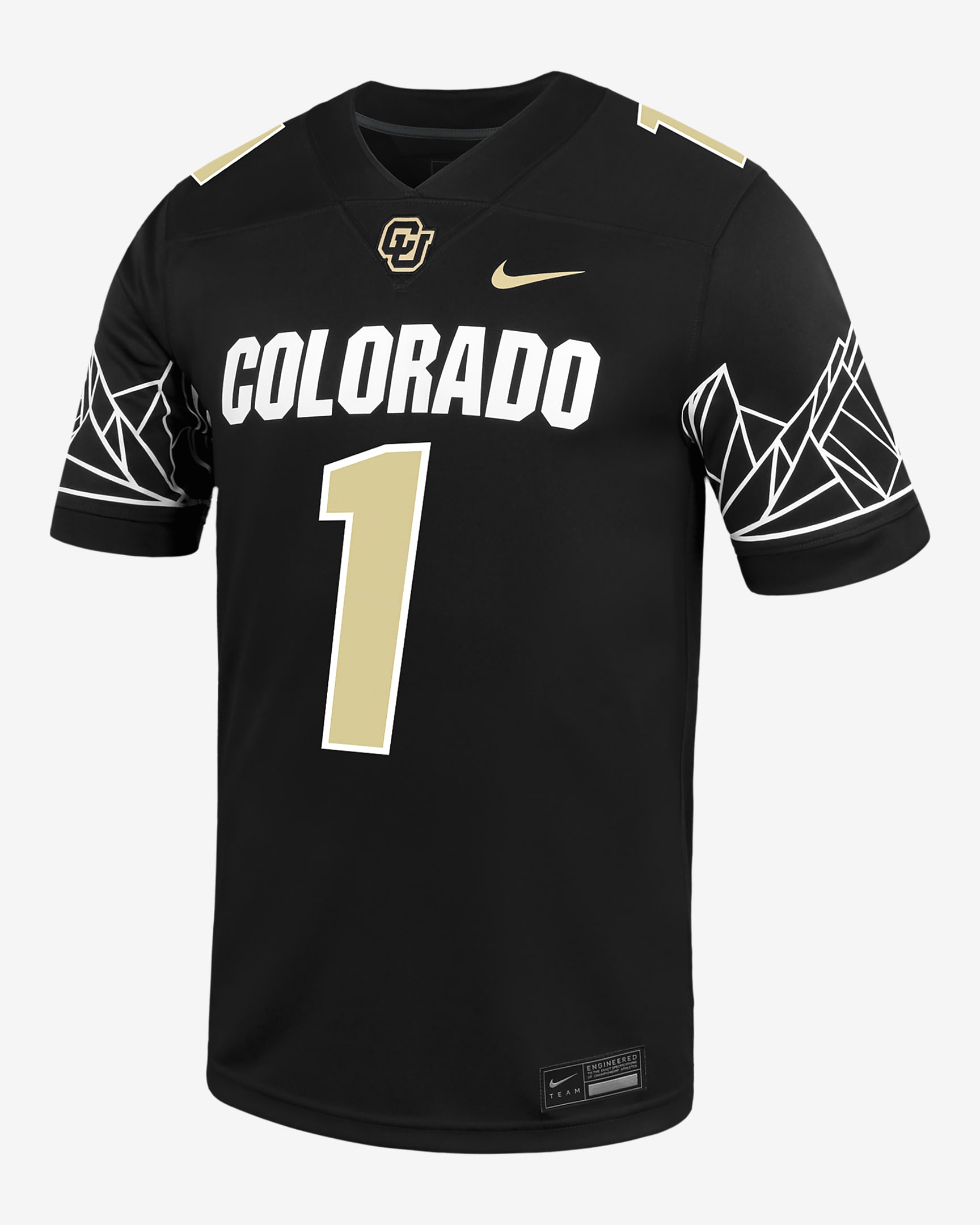 Colorado Men's Nike College Football Replica Jersey - Black