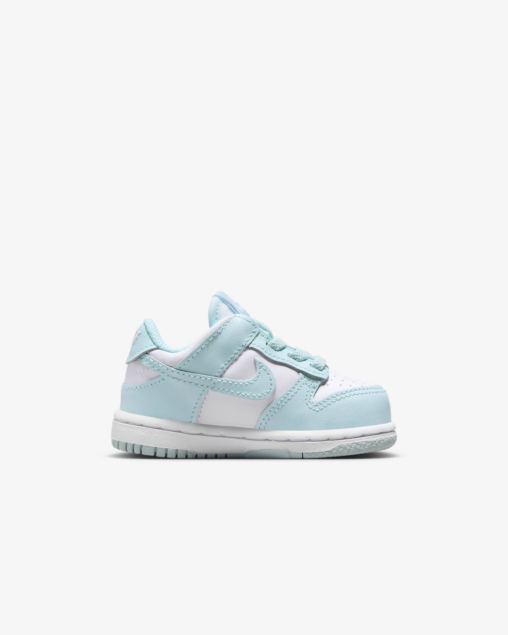 Sko Nike Dunk Low för baby/små barn - Vit/Glacier Blue