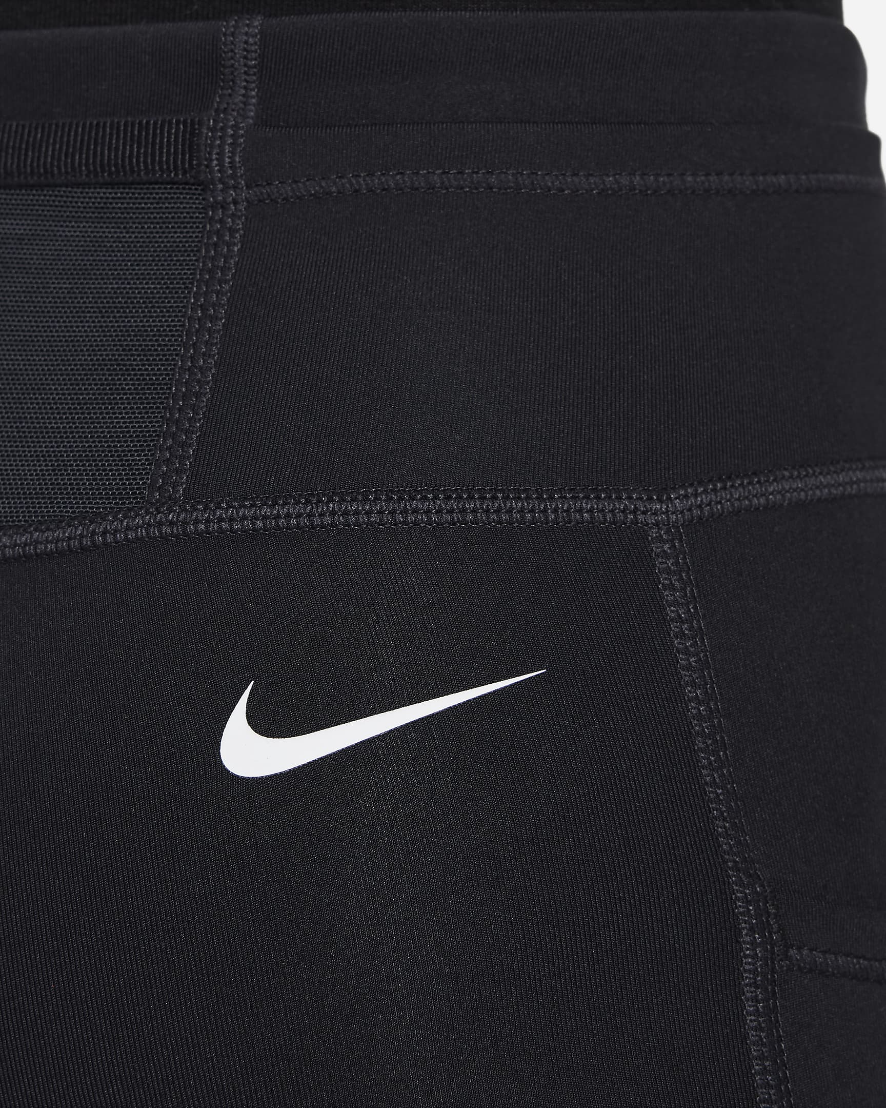 Nike ACG Repel One Older Kids' (Girls') Biker Shorts with Pockets - Black/Summit White