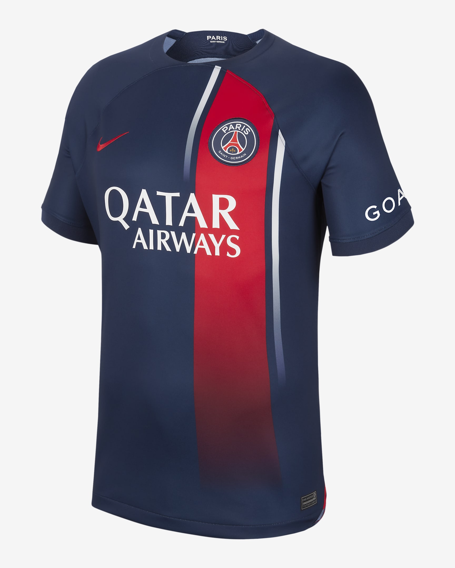 Kylian Mbappe Paris Saint-Germain 2023/24 Stadium Home Men's Nike Dri ...