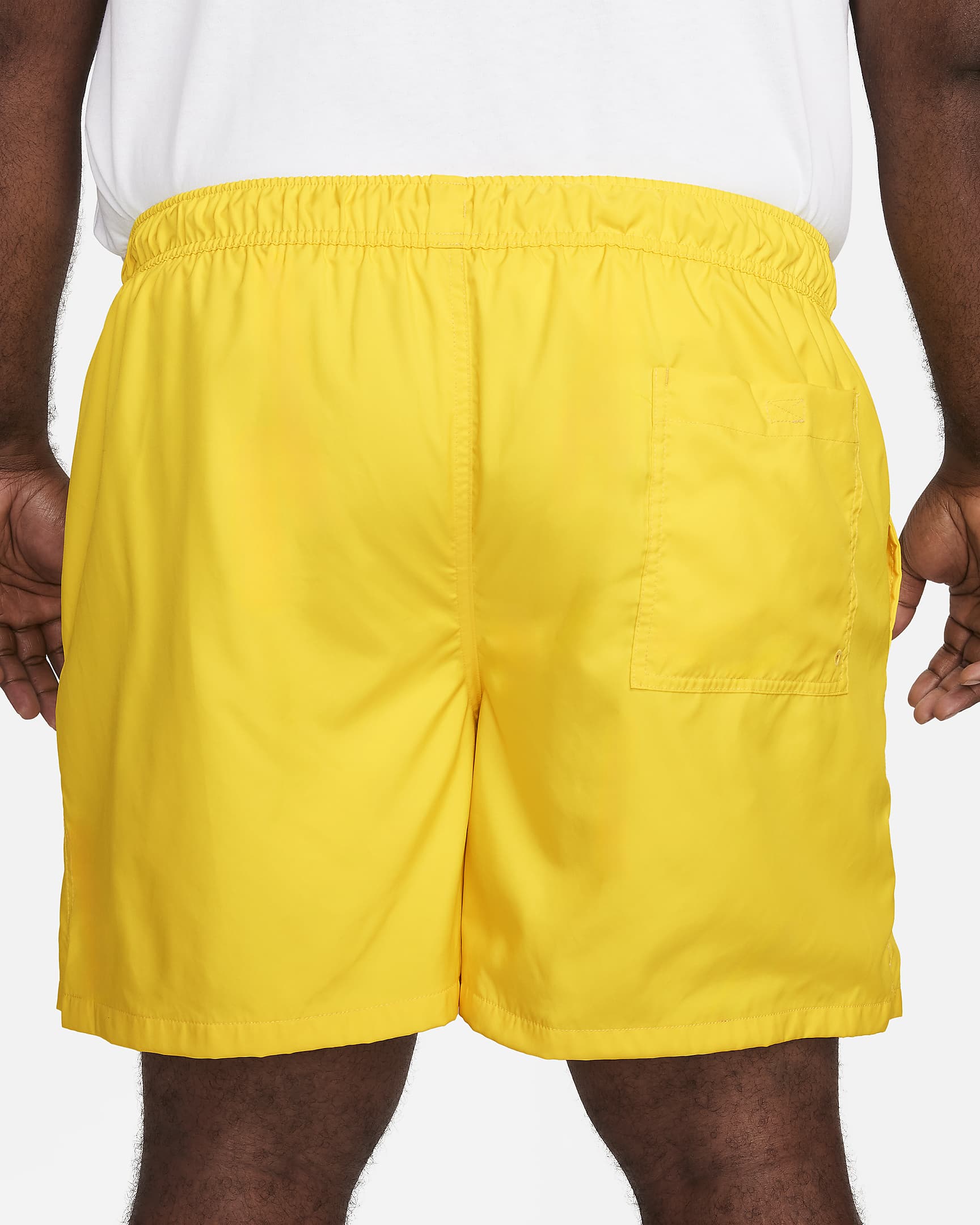 Short Flow tissé Nike Club pour homme - Lightning/Blanc