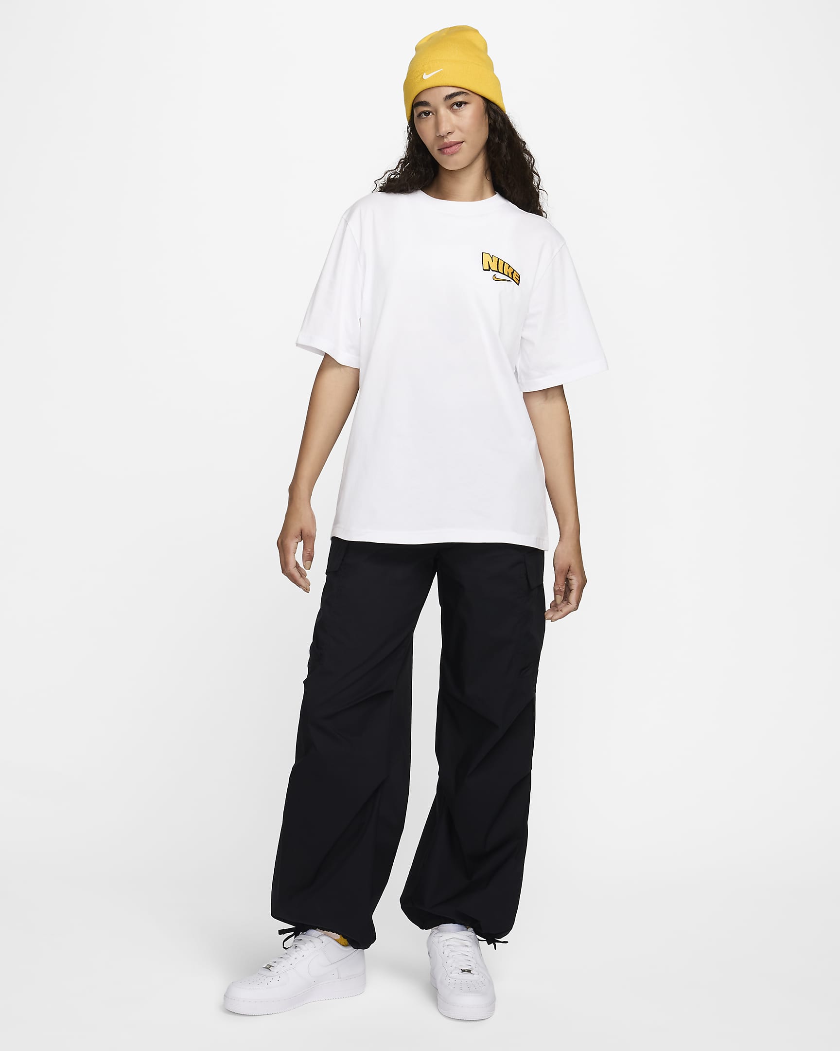 Nike Sportswear Women's Loose Short-Sleeve T-Shirt - White