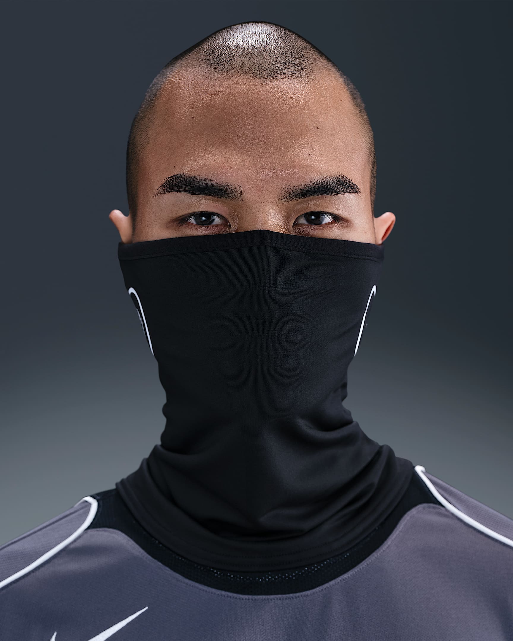 Scaldacollo da calcio Dri-FIT Nike Total 90 Academy - Nero/Nero/Sail