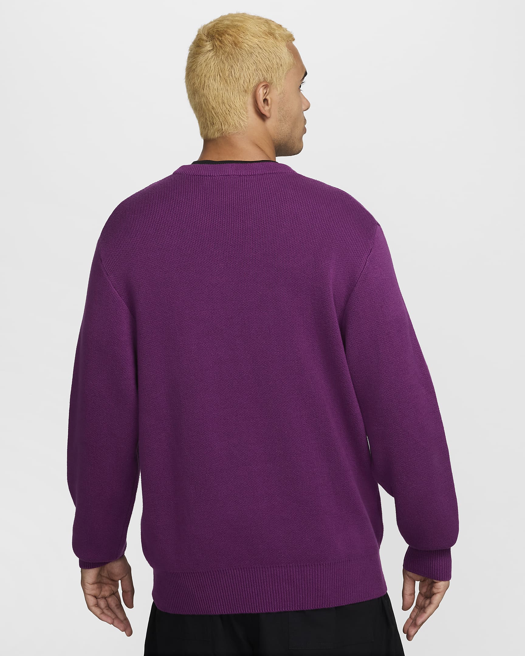 Nike Club sweatshirt til herre - Viotech/Hvit