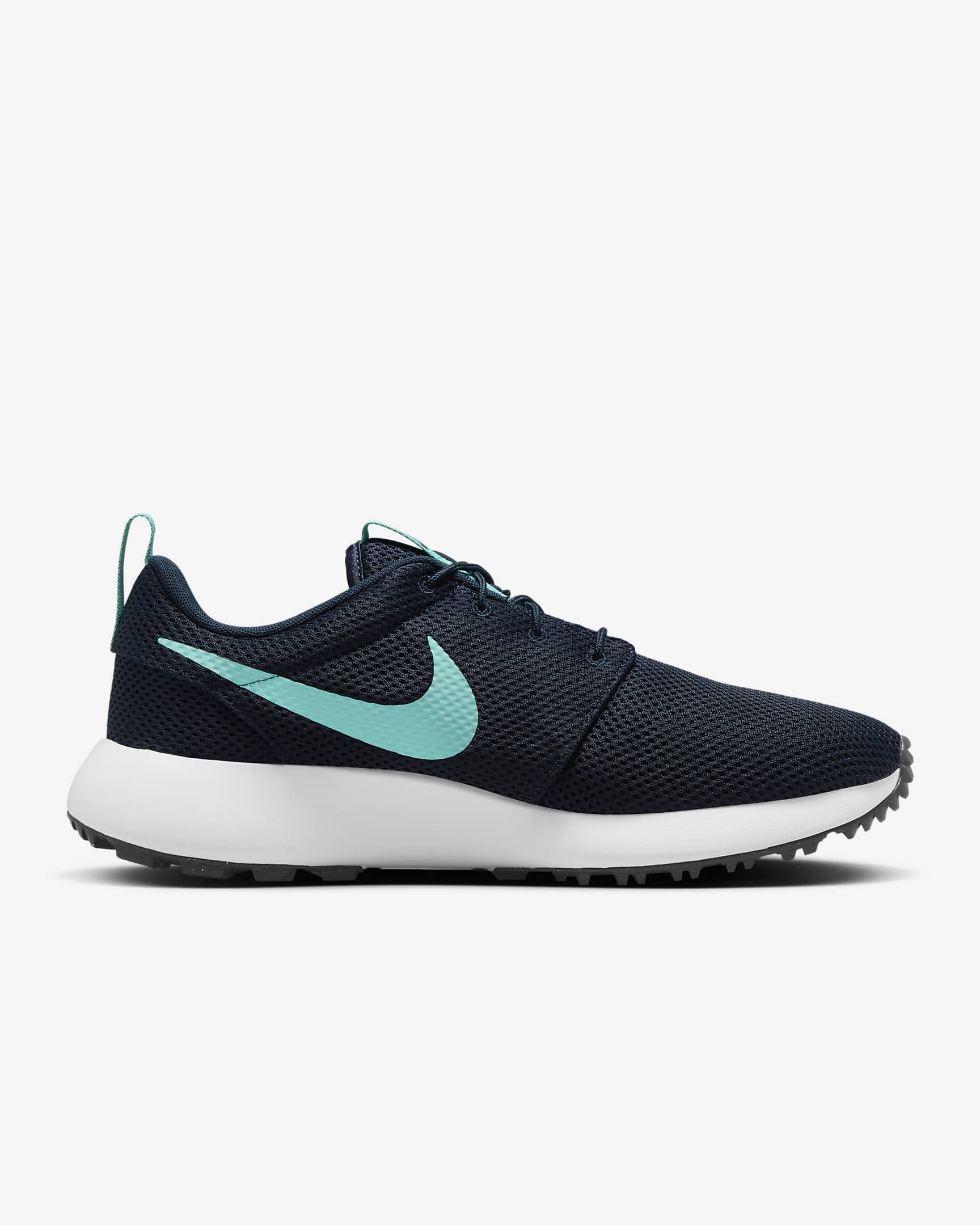 Roshe G Next Nature Men's Golf Shoes - Armory Navy/Black/White/Green Frost