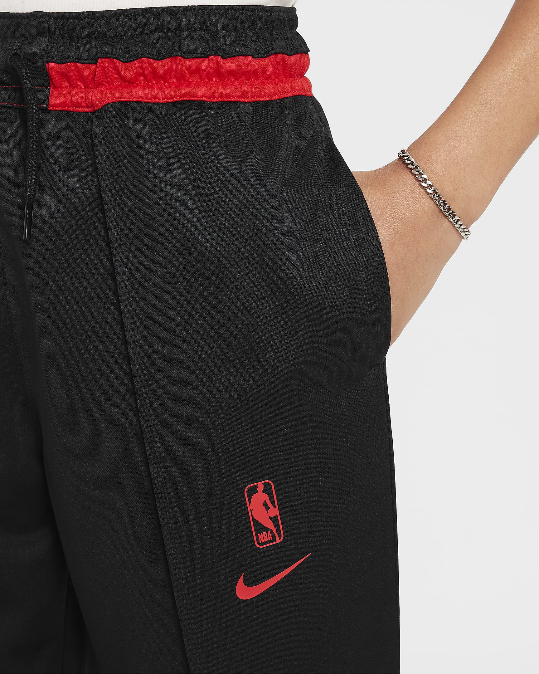 Survêtement Nike Dri-FIT NBA Chicago Bulls Starting 5 Courtside pour ado - Noir