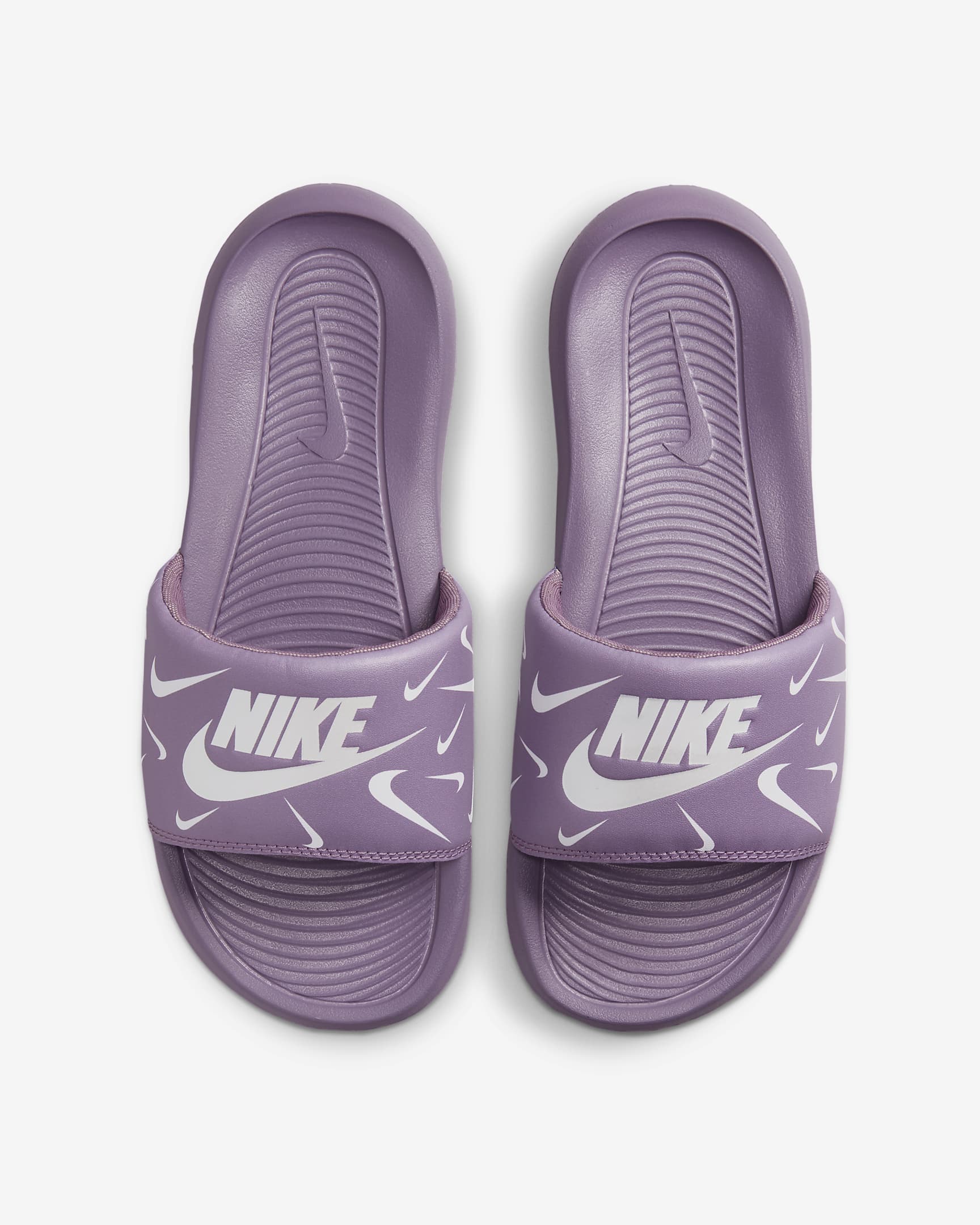 Nike Victori One Women's Print Slides - Violet Dust/Photon Dust