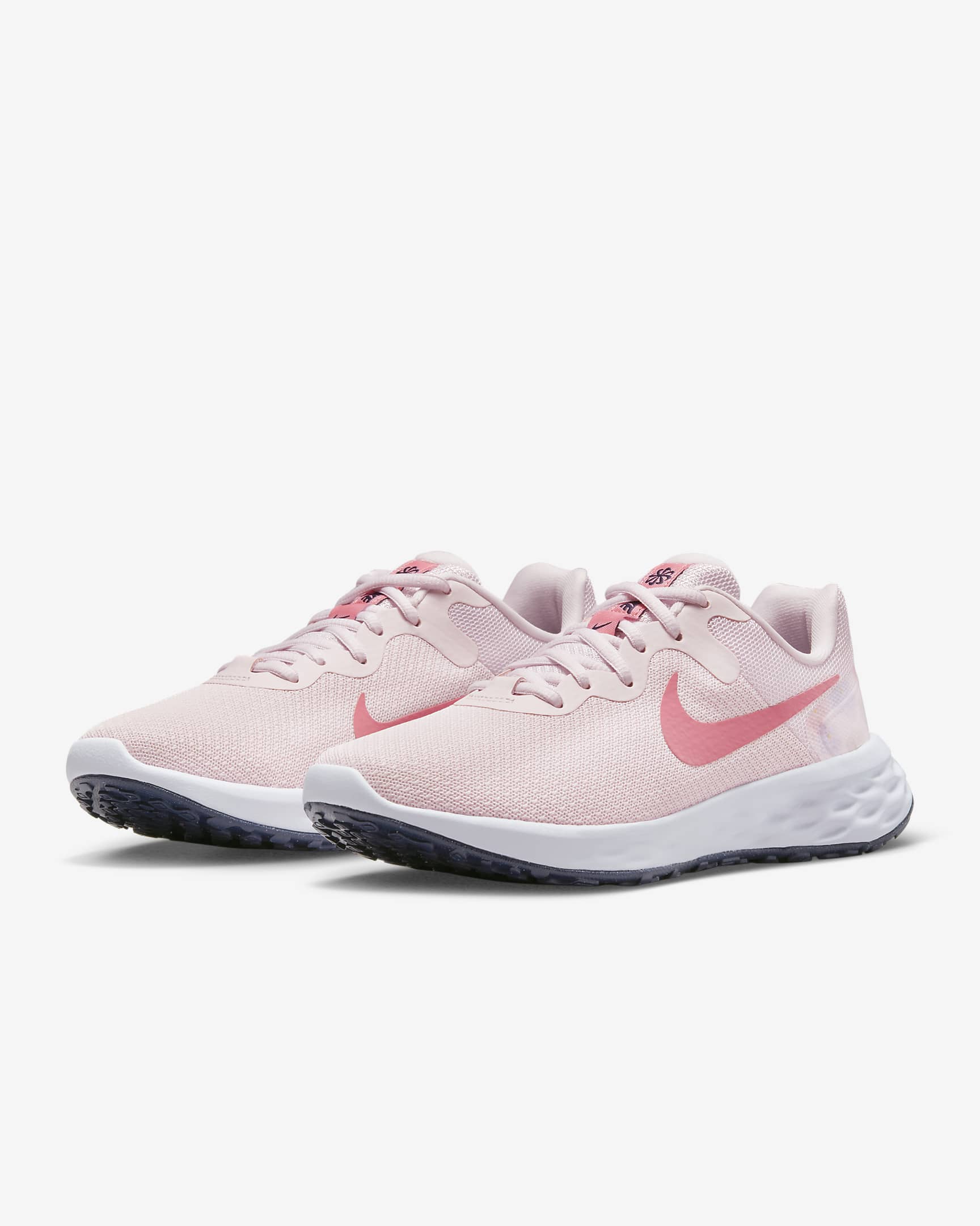 Nike Revolution 6 Next Nature Premium Women's Road Running Shoes - Pearl Pink/White/Pink Bloom/Coral Chalk