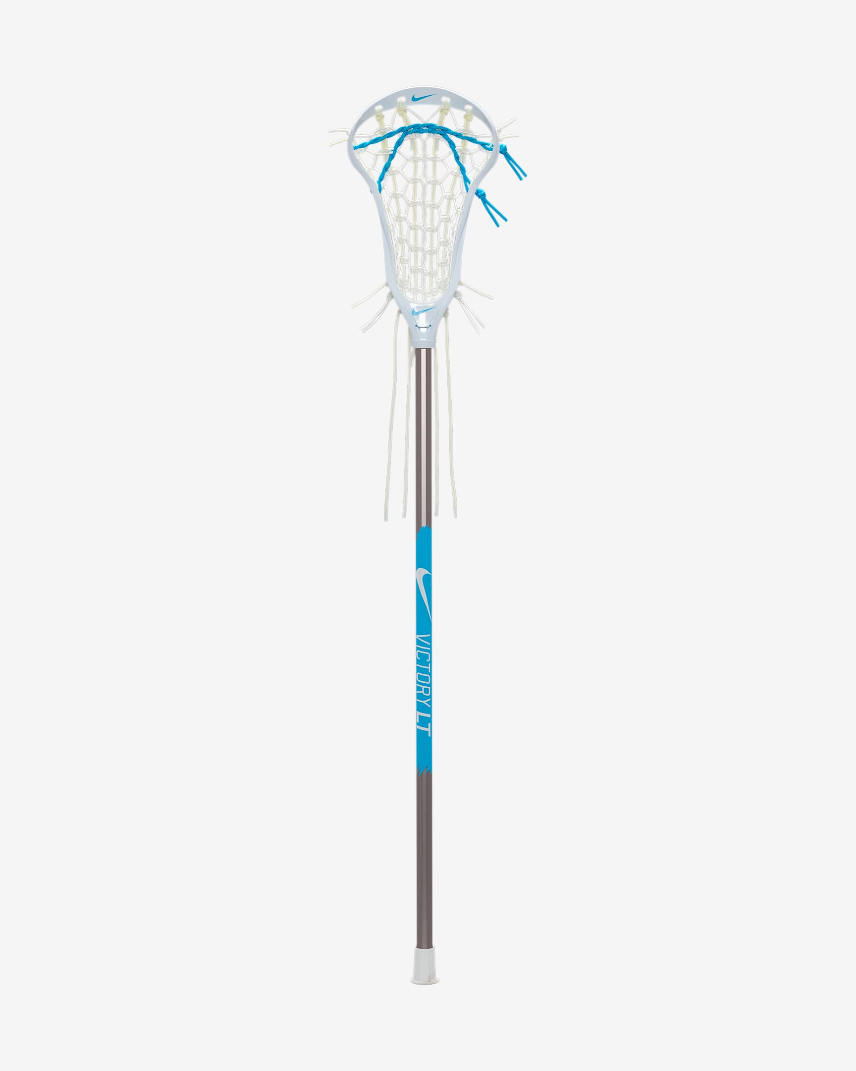 Palo completo de lacrosse para niños grandes Nike Victory LT - Blanco