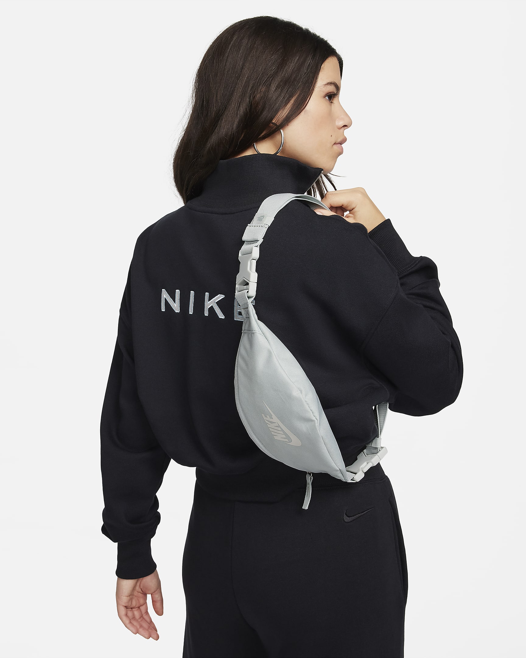 Sac banane Nike Heritage - Light Silver/Light Silver/Phantom