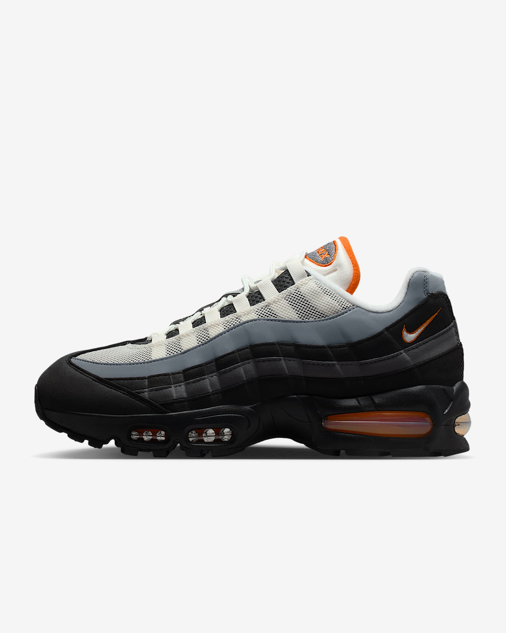 Nike Air Max 95 Big Bubble Erkek Ayakkabısı - Siyah/Summit White/Light Graphite/Bright Ceramic