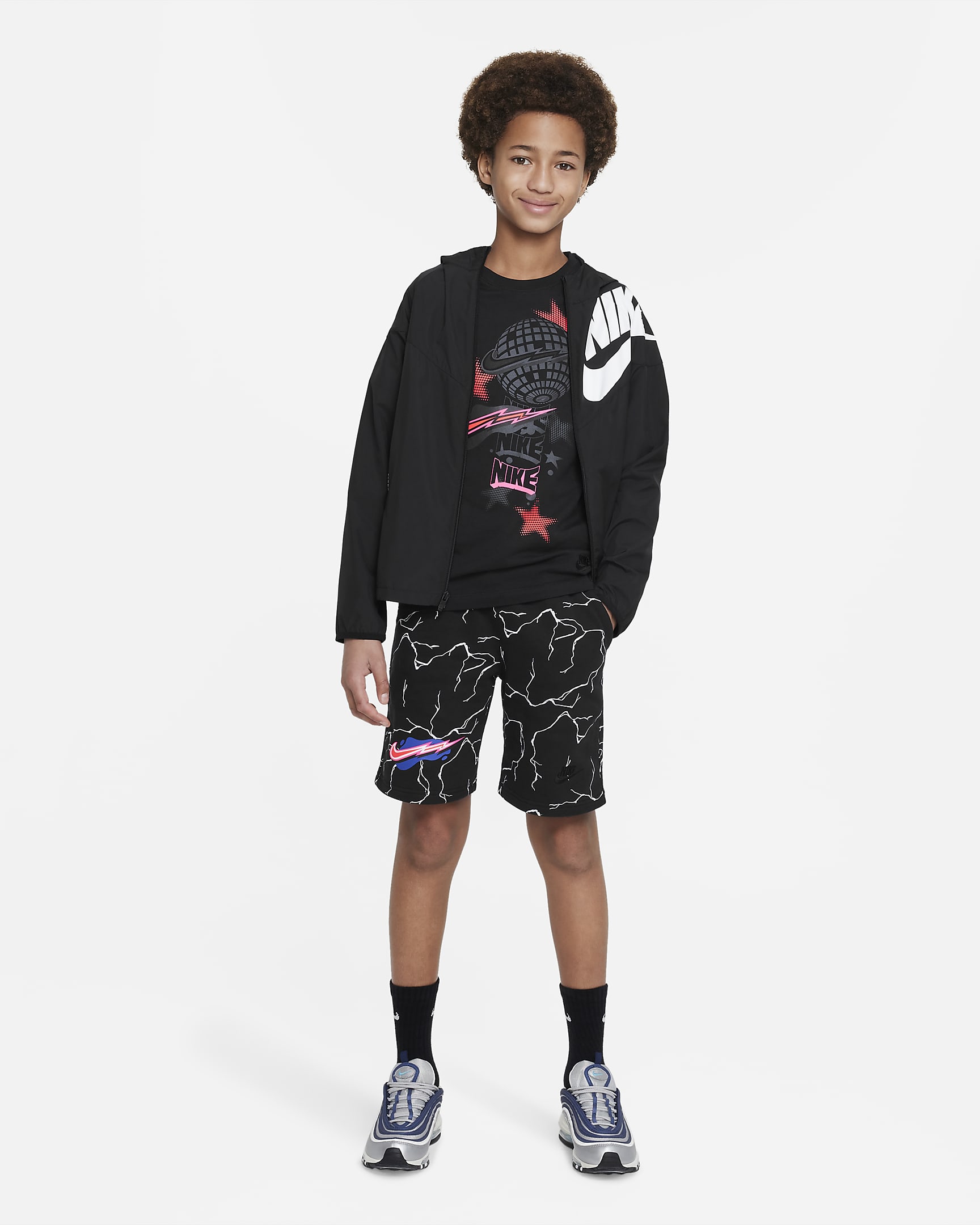 Nike Sportswear Club Fleece Big Kids' Shorts. Nike.com