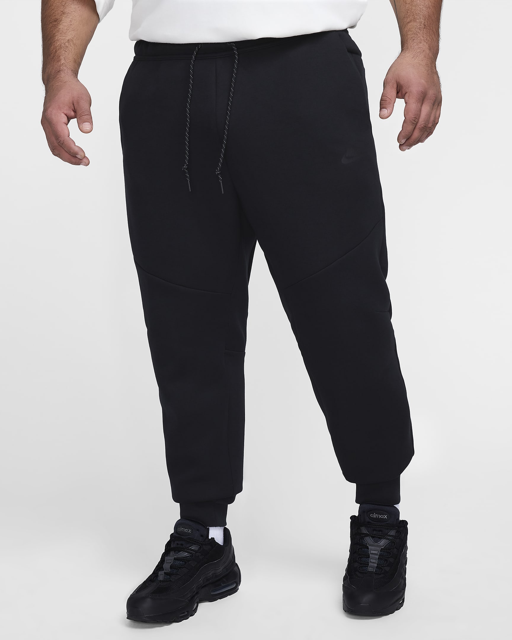 Nike Tech Men's Fleece Joggers - Black/Black